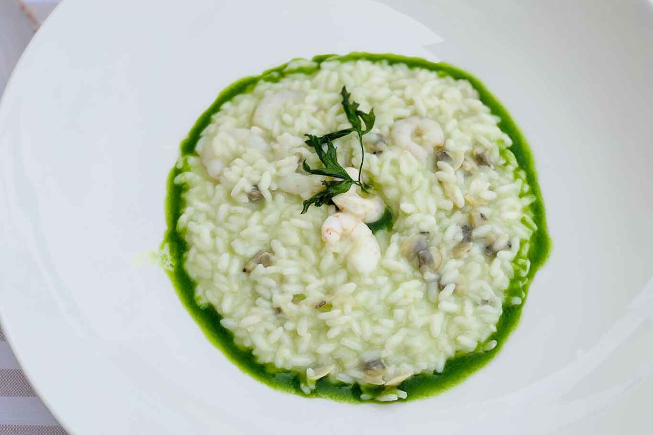 Essenza Cucina di Mare ristorante Costa dei Trabocchi Abruzzo risotto