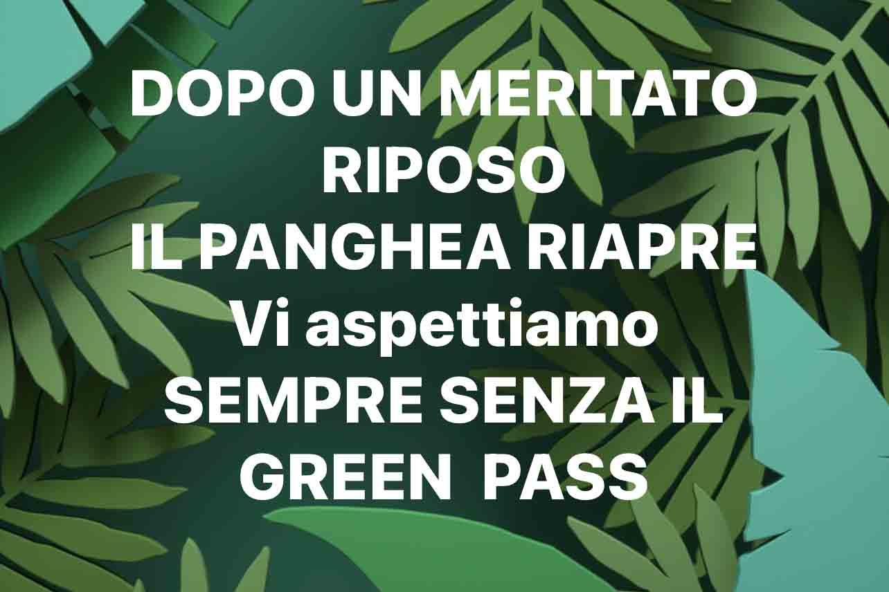 Milano. Il ristorante Panghea è no green pass per fare selezione naturale