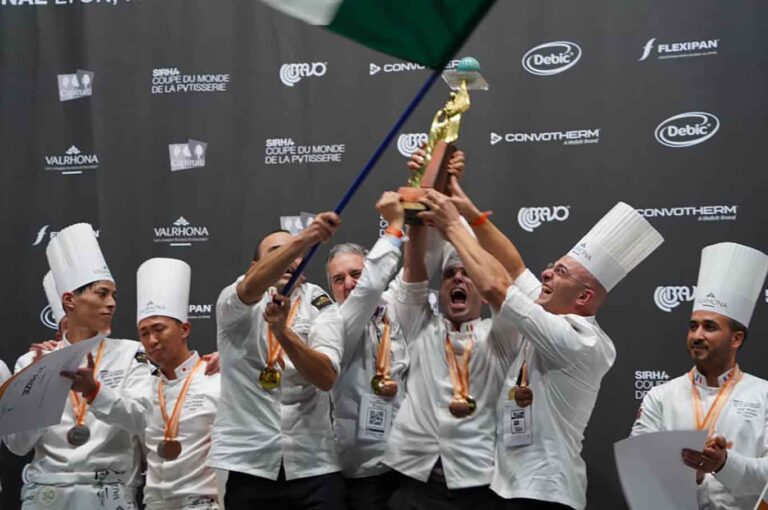 Italia Campione del Mondo di Pasticceria con 7.744 punti in classifica