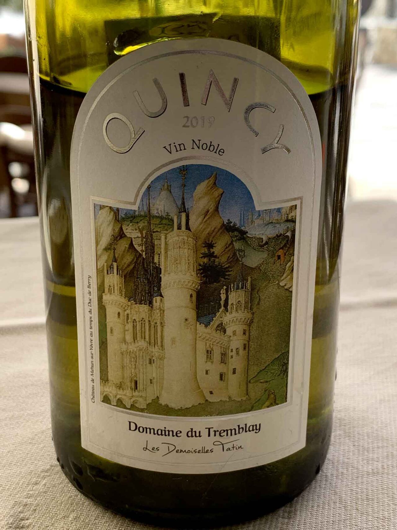 Domaine Du Tremblay Quincy Cuvée Vin Nobles