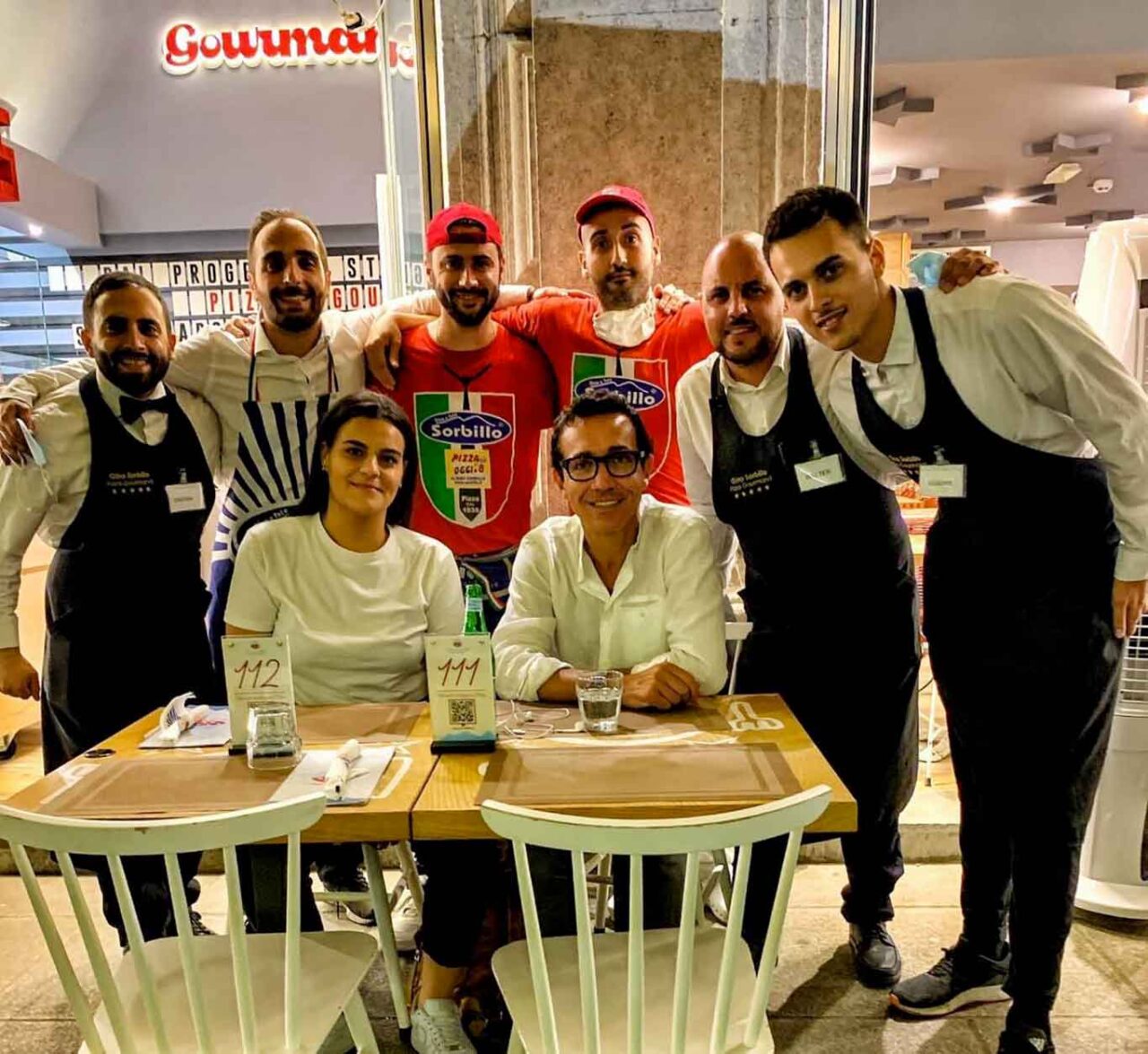 pizza gourmand Sorbillo a Napoli