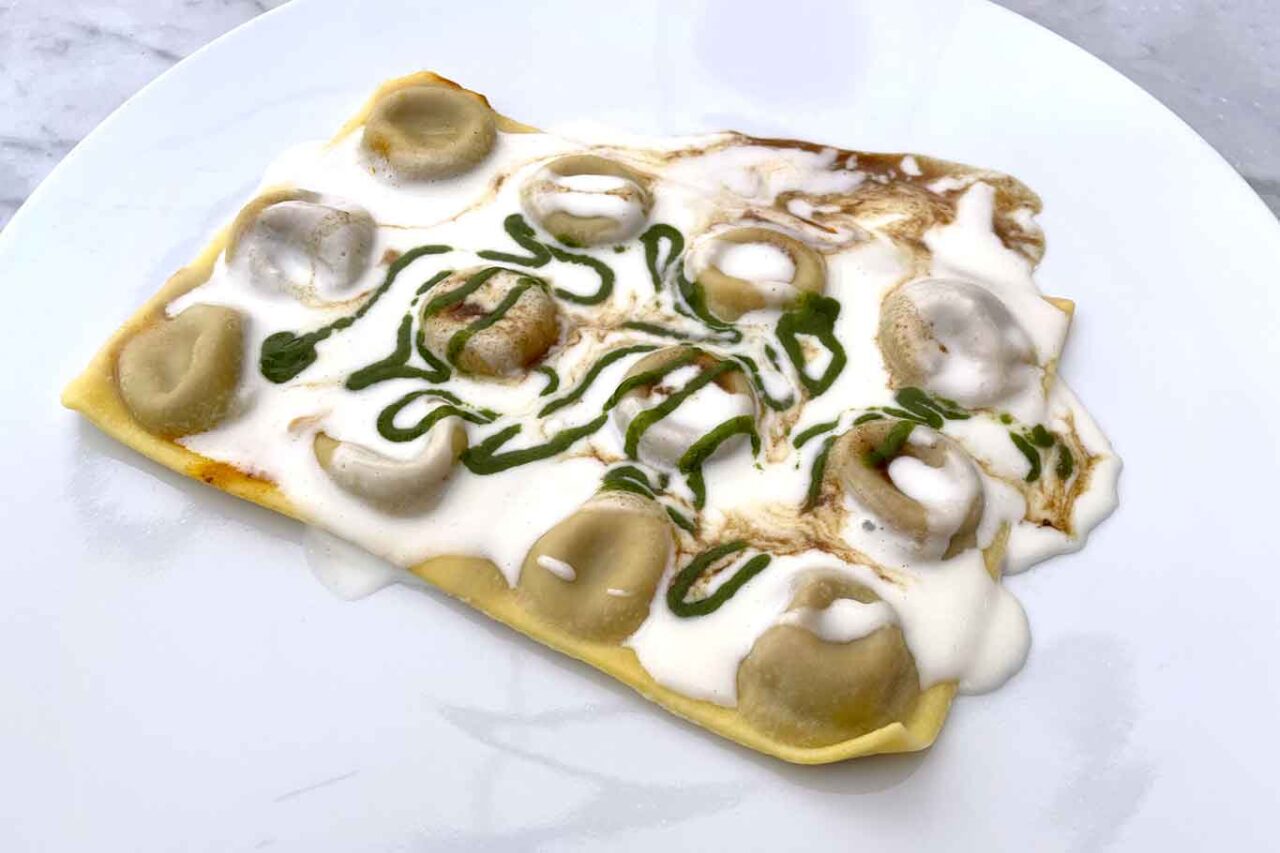 Mood Steakhouse & Garden Bar Salerno ravioli