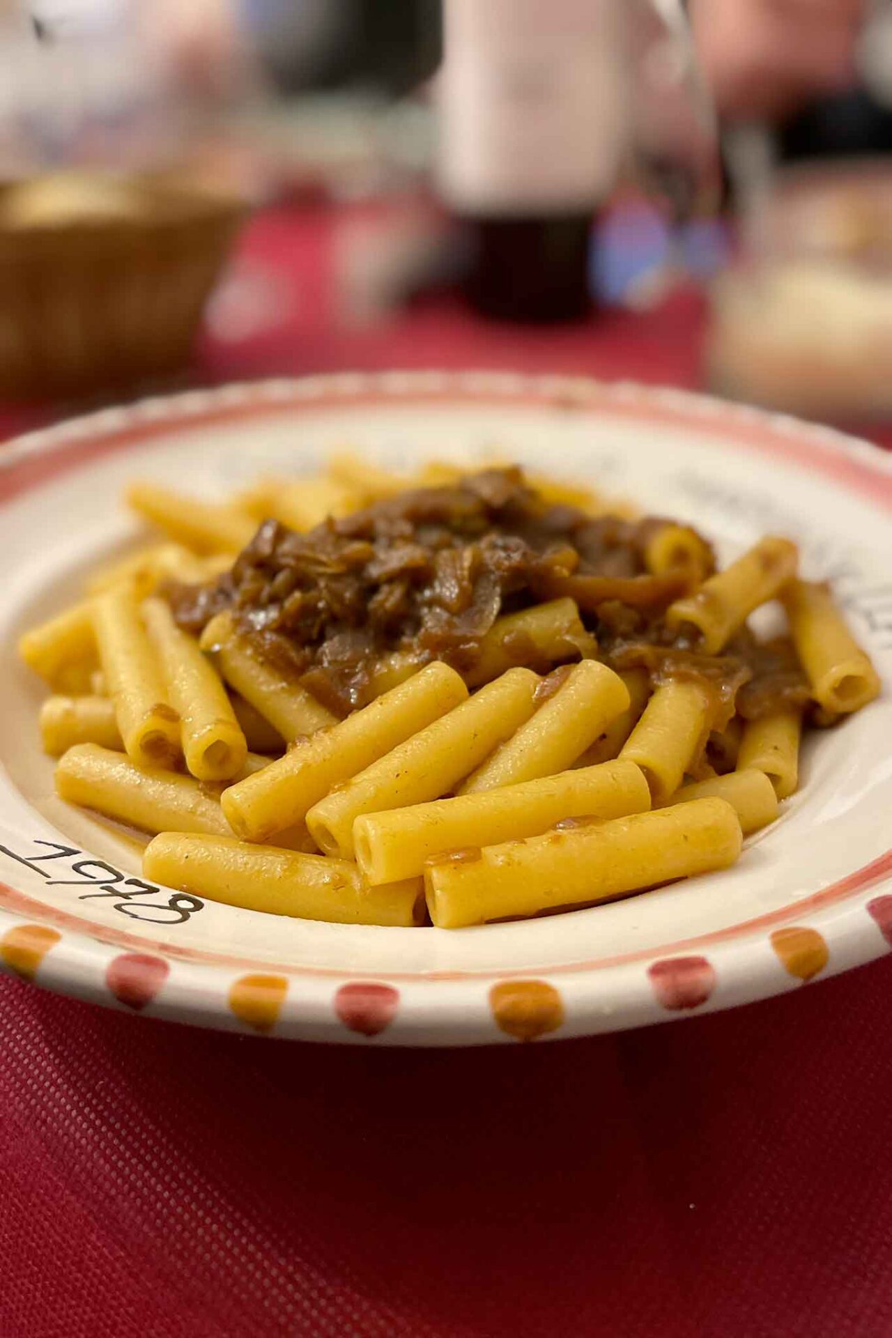 Osteria della Mattonella Napoli ziti alla genovese