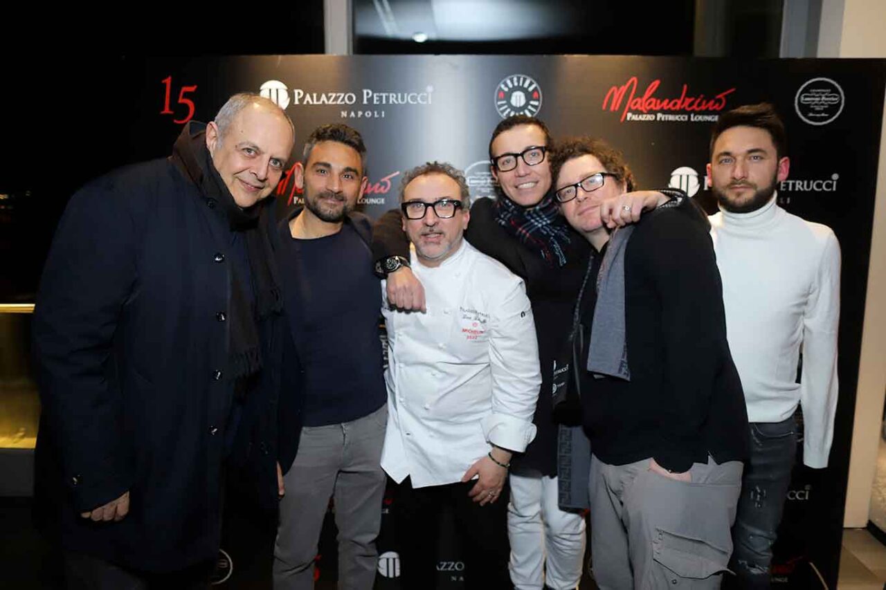 ospiti alla festa della pasta di Palazzo Petrucci a Napoli