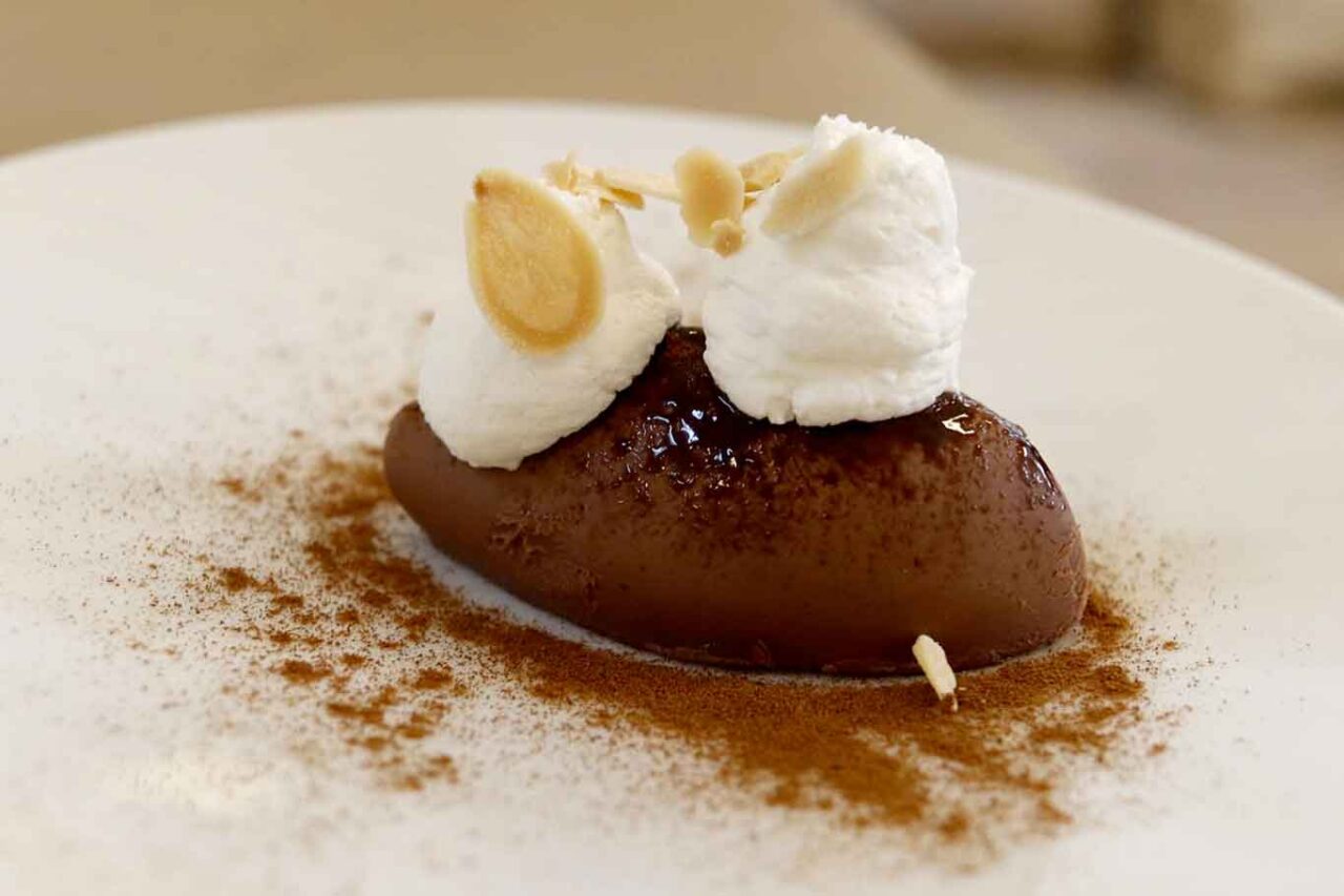 ristorante Biancofiore a Bari mousse di cioccolato