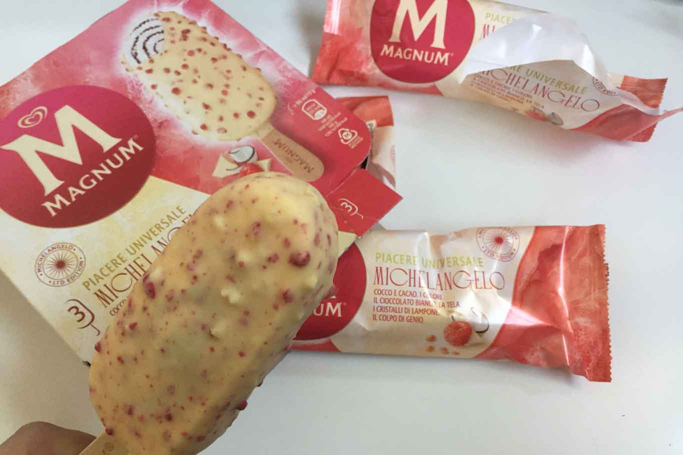 Magnum Michelangelo: com&#8217;è il nuovo gelato Algida in edizione limitata