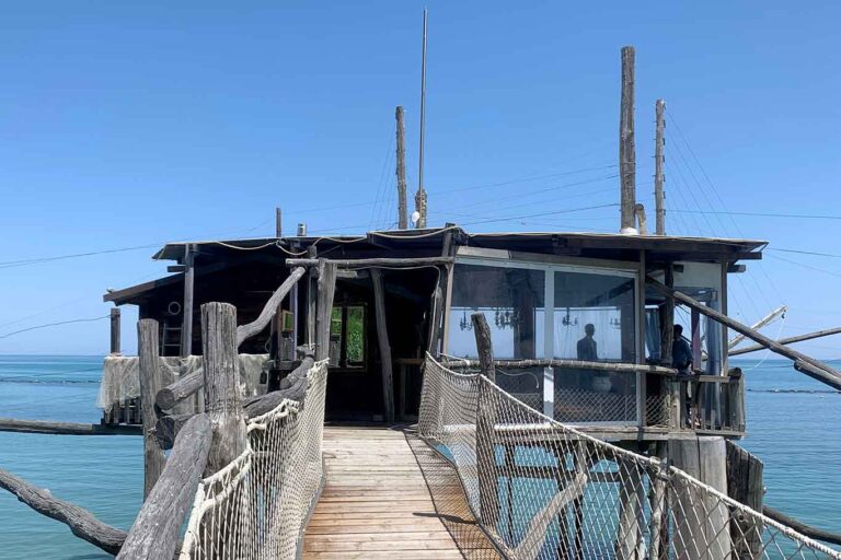 Trabocco Punta Rocciosa: quanto costa un pranzo sul mare a menu fisso