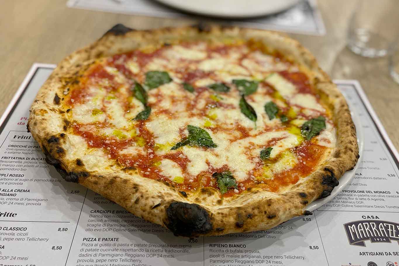 La margherita di Ciro Salvo è una fantastica pizza di memoria