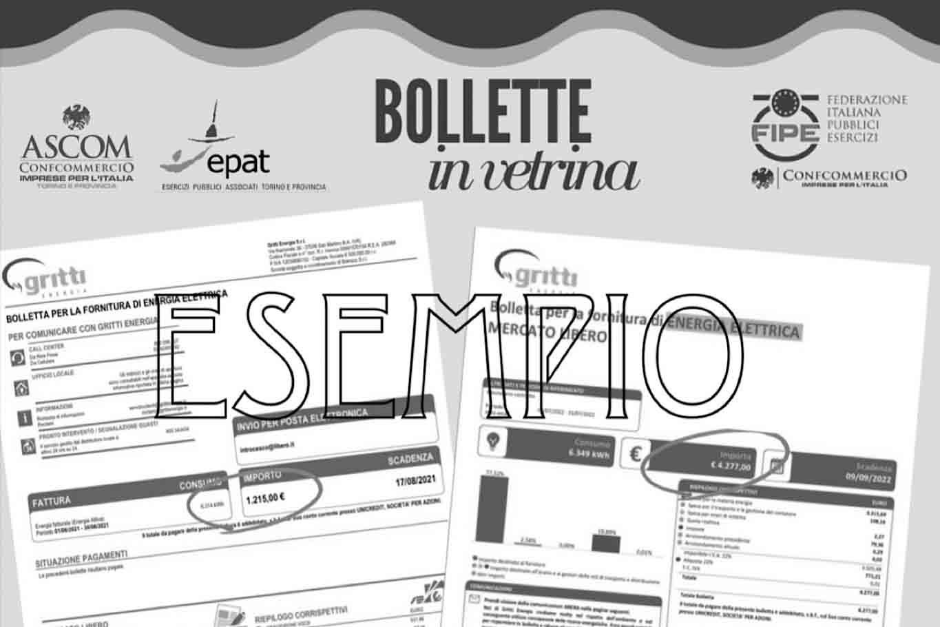 Bollette in vetrina: polemica per la protesta dei ristoranti contro gli aumenti