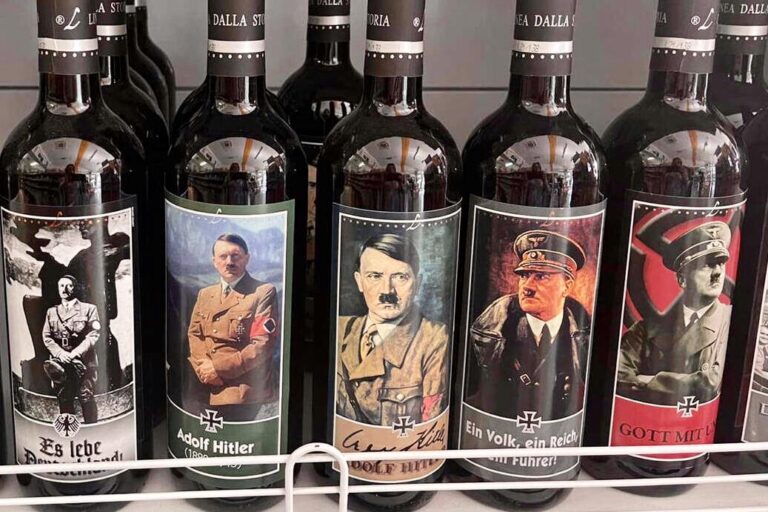 Perché i vini con le etichette di Mussolini e Hitler non saranno più venduti