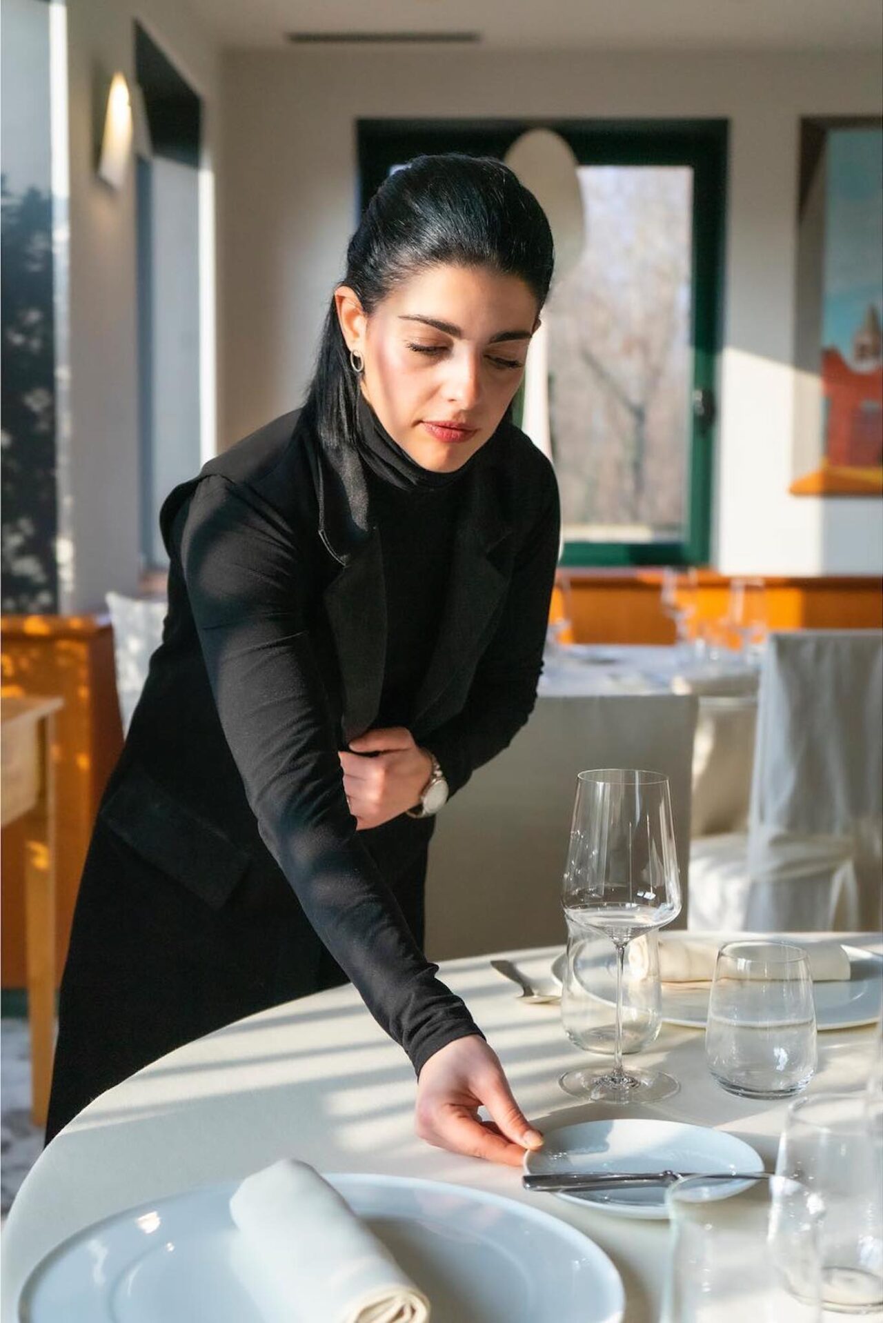 Elisa Ballavia, Maitre e sommelier ristorante Costardi 