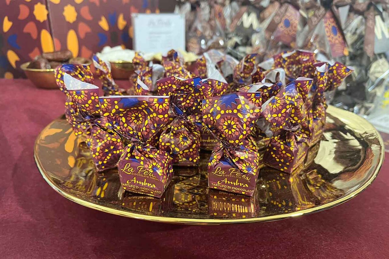 il cioccolato vegano tra gli assaggi al Salone del Gusto 2024