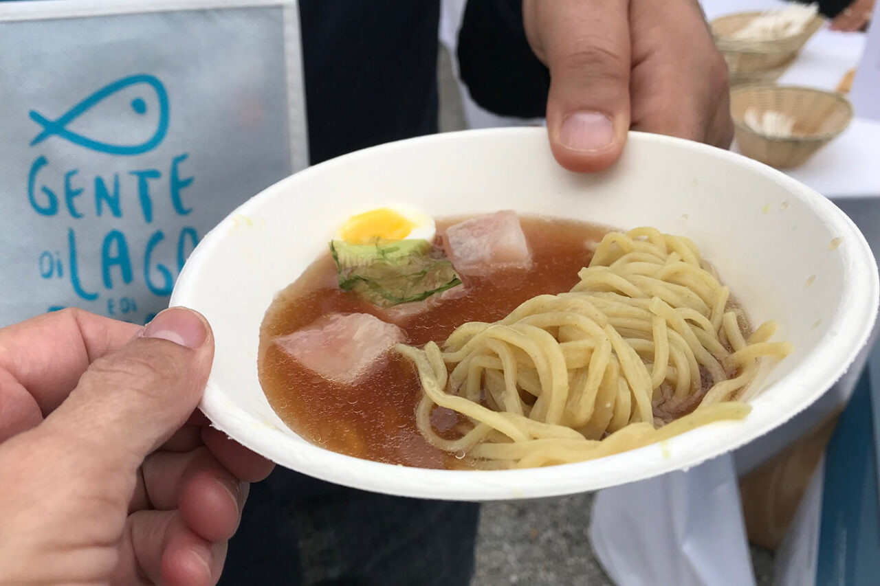 Ramen di siluro Marco Sacco versione street food