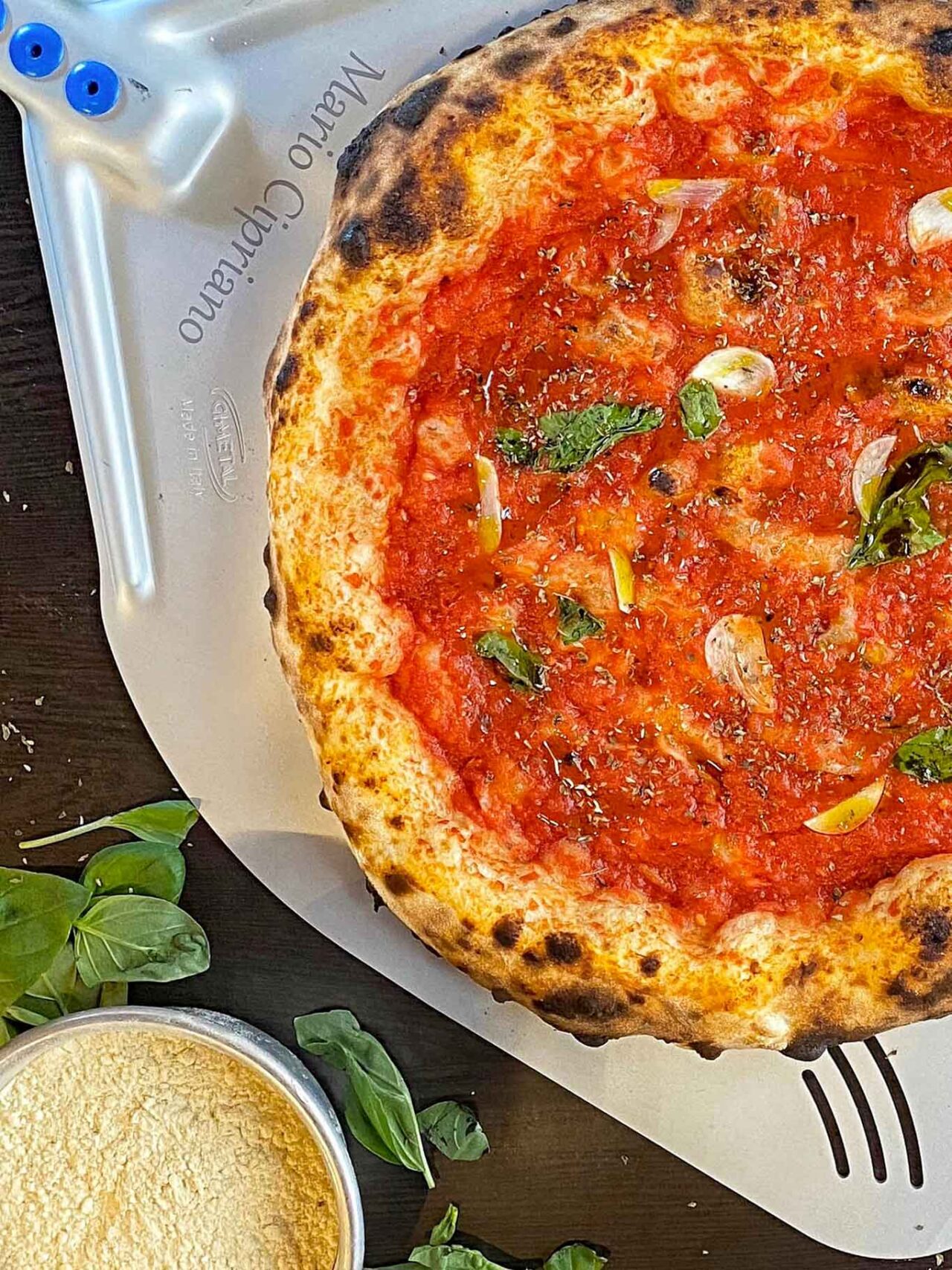 pizzeria Il Vecchio e il Mare a Firenze: pizza marinara