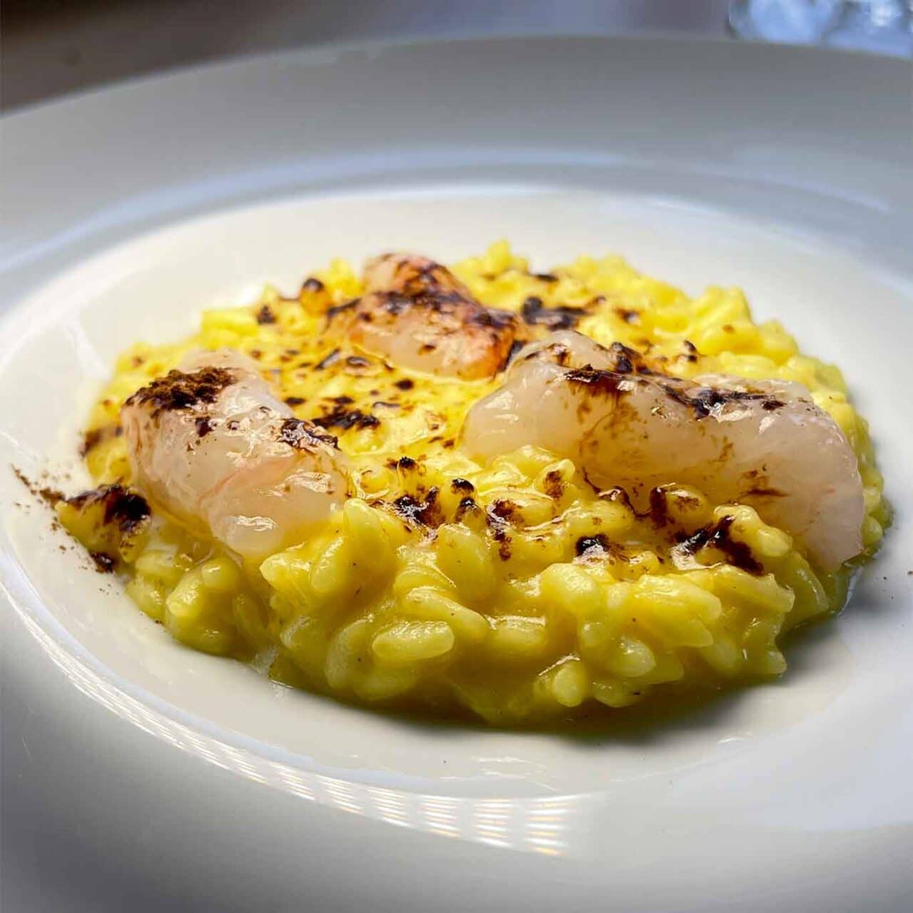 il risotto al Jose Restaurant a Torre del Greco 