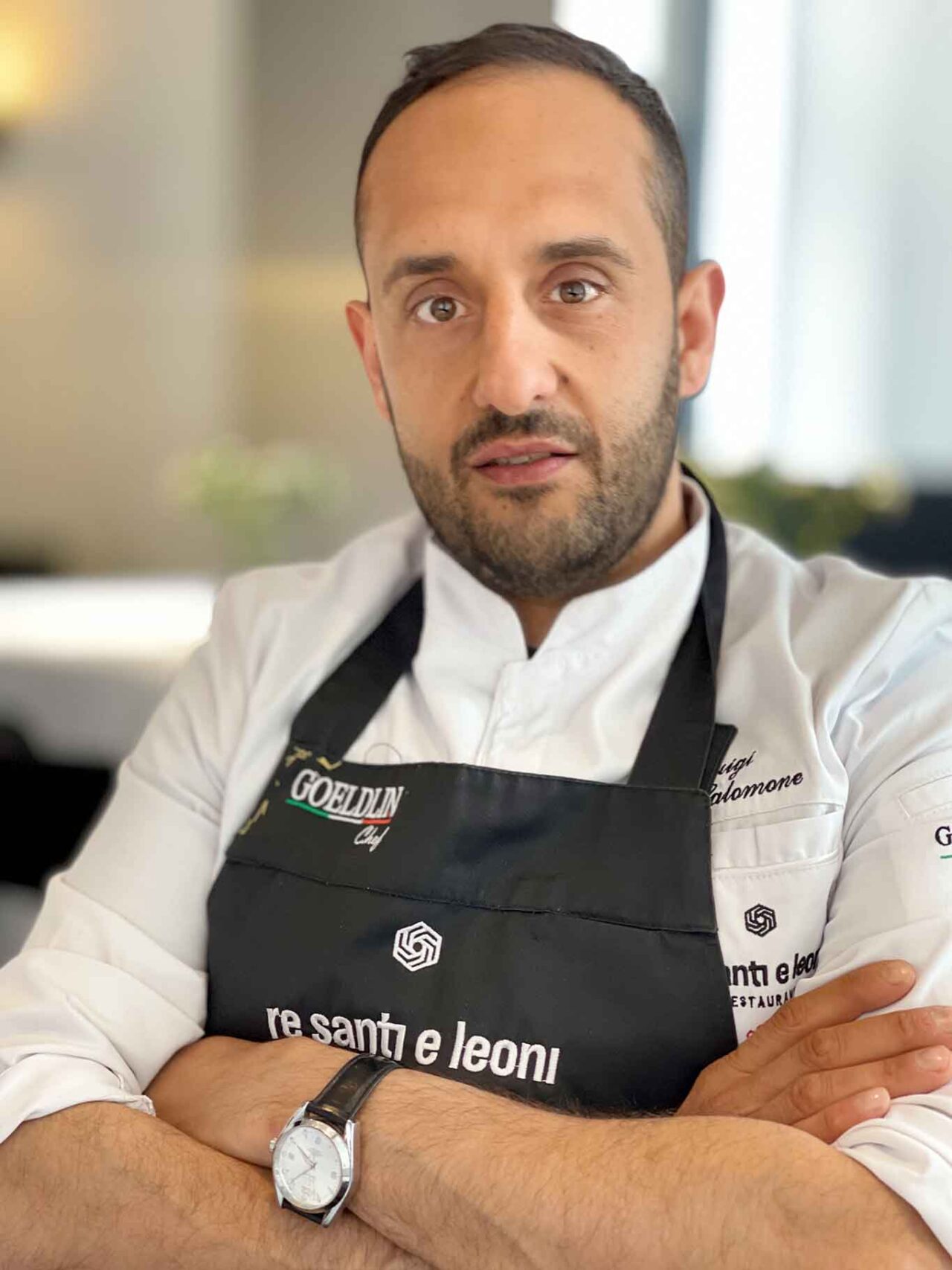 Luigi Salomone, chef del ristorante Re Santi e Leoni di Nola