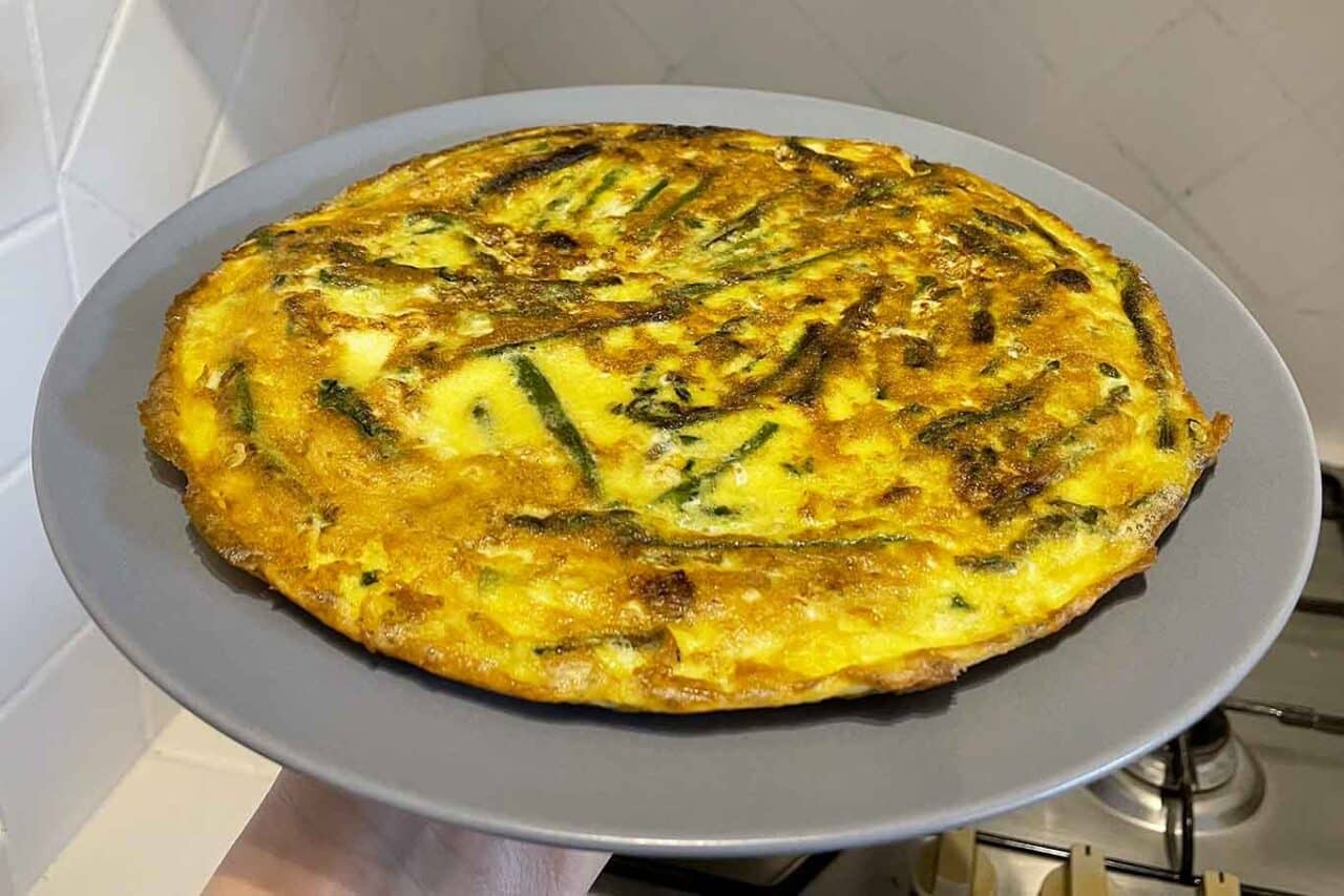 ricette per un picnic perfetto: frittata di asparagi