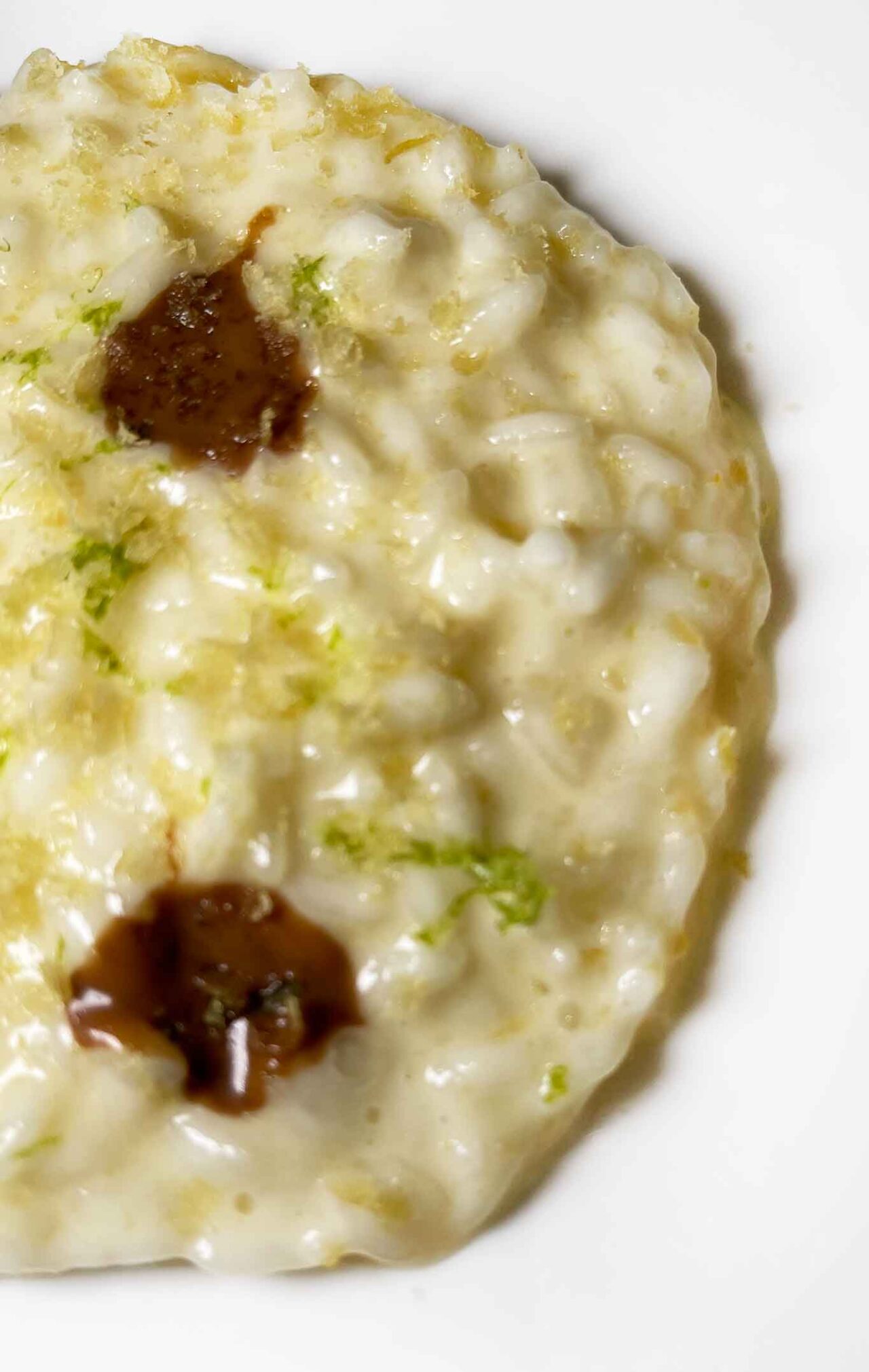 il risotto del ristorante Re Santi e Leoni di Nola