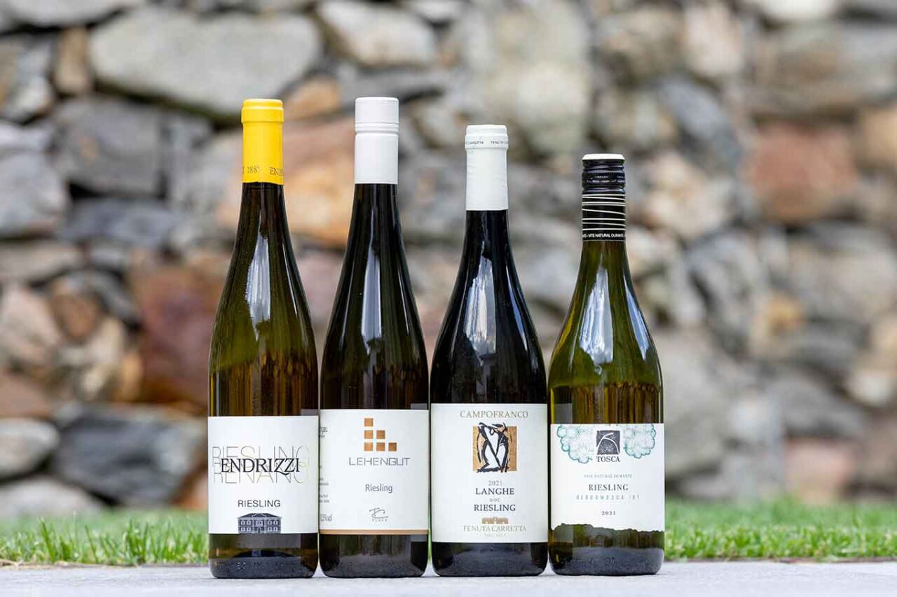 i migliori riesling del 2023 per aree vinicole