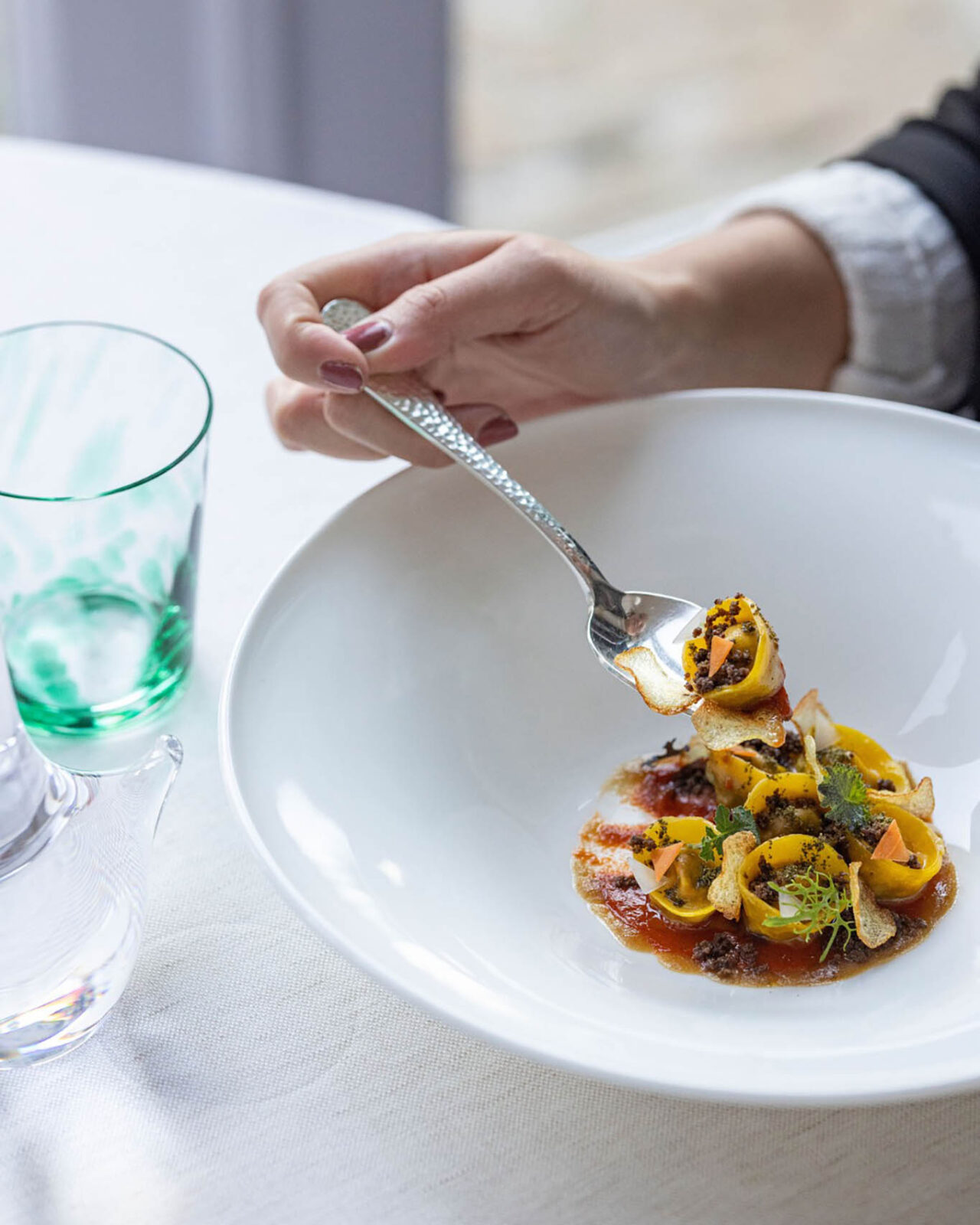 i cappelletti alla caccoatora al ristorante La Leggenda dei Frati a Firenze 