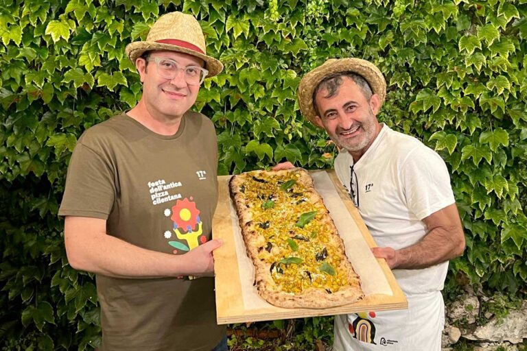 La pizza antica cilentana alla festa di Giungano dal 6 all&#8217;11 agosto