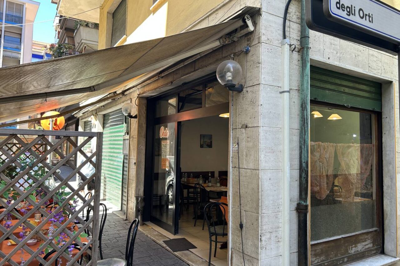 trattoria dede rapallo esterno