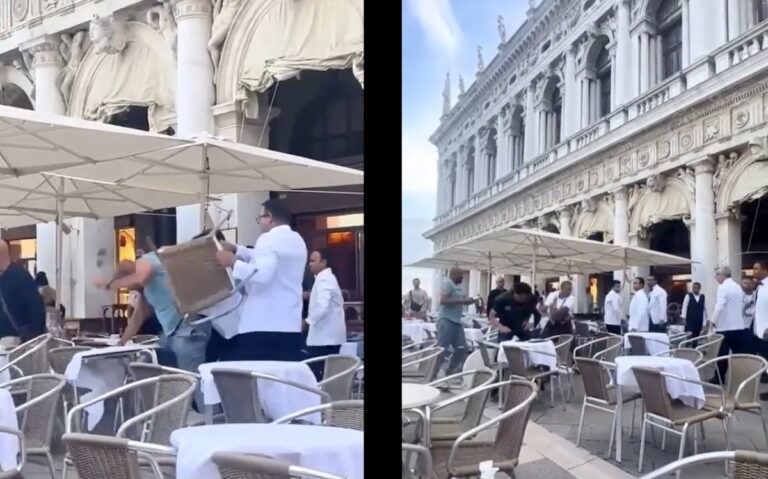 Rissa a Piazza San Marco: posso usare il bagno se non consumo?