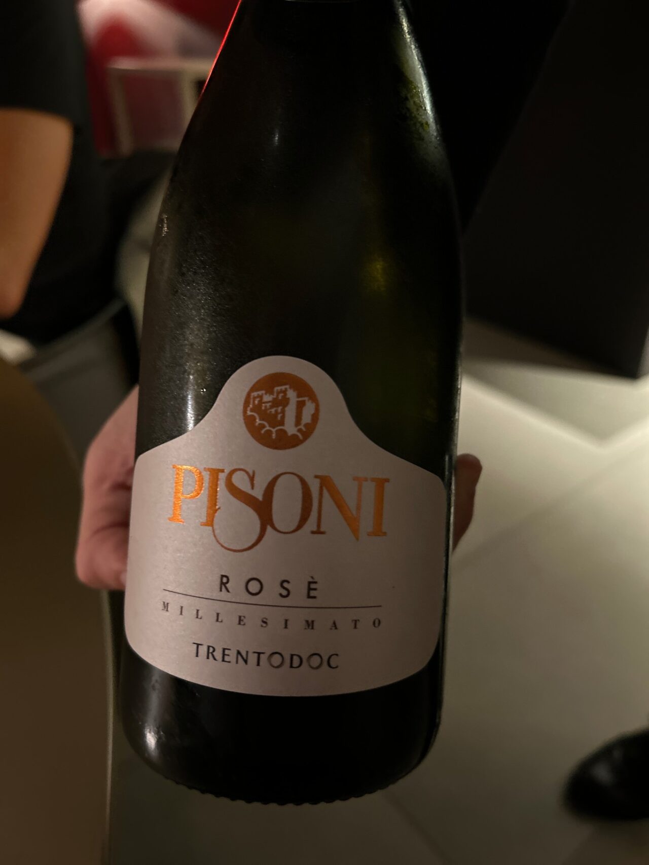 spumante pisoni brut rose trentodoc