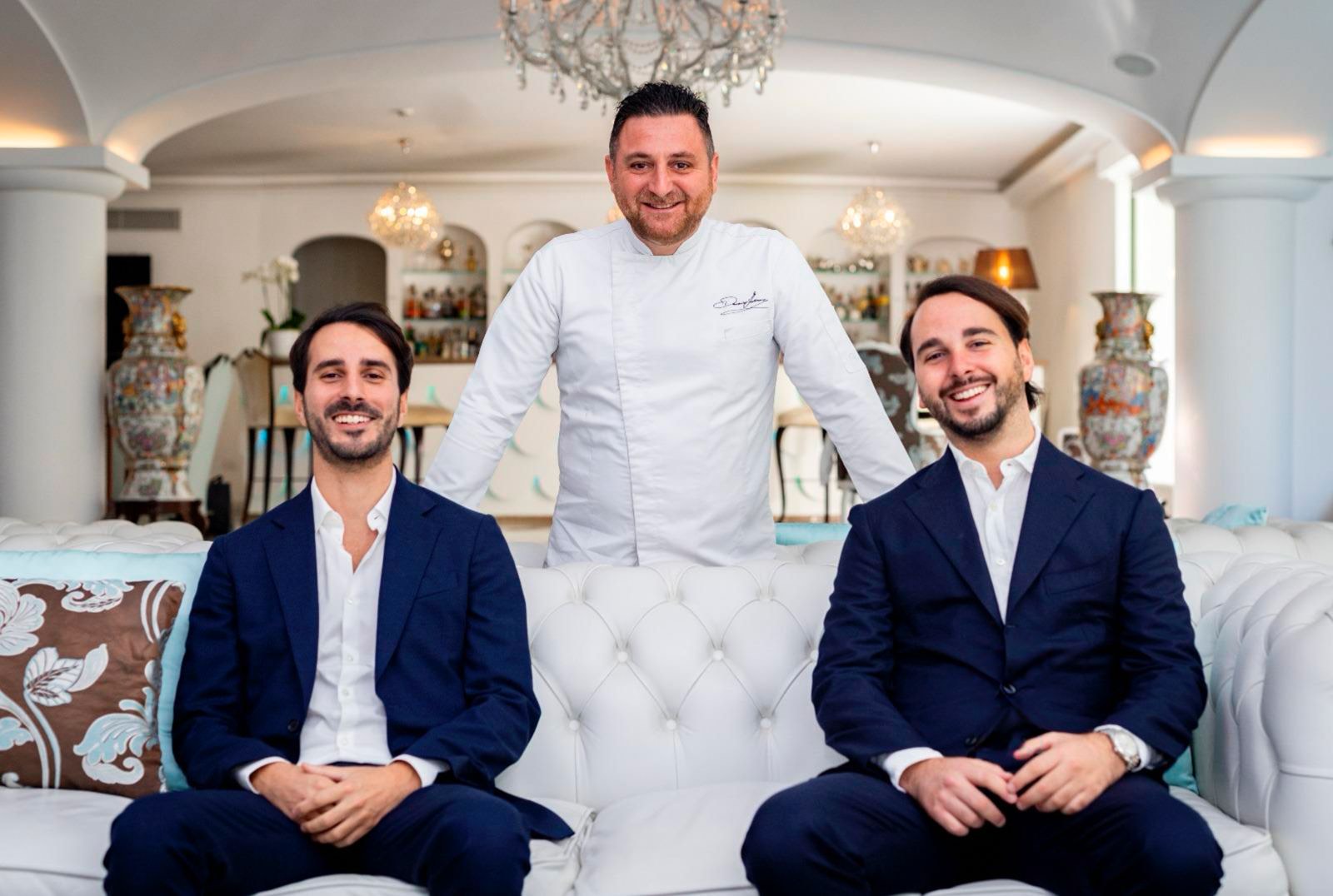 Domenico Iavarone al nuovo ristorante Zest che apre a Sorrento