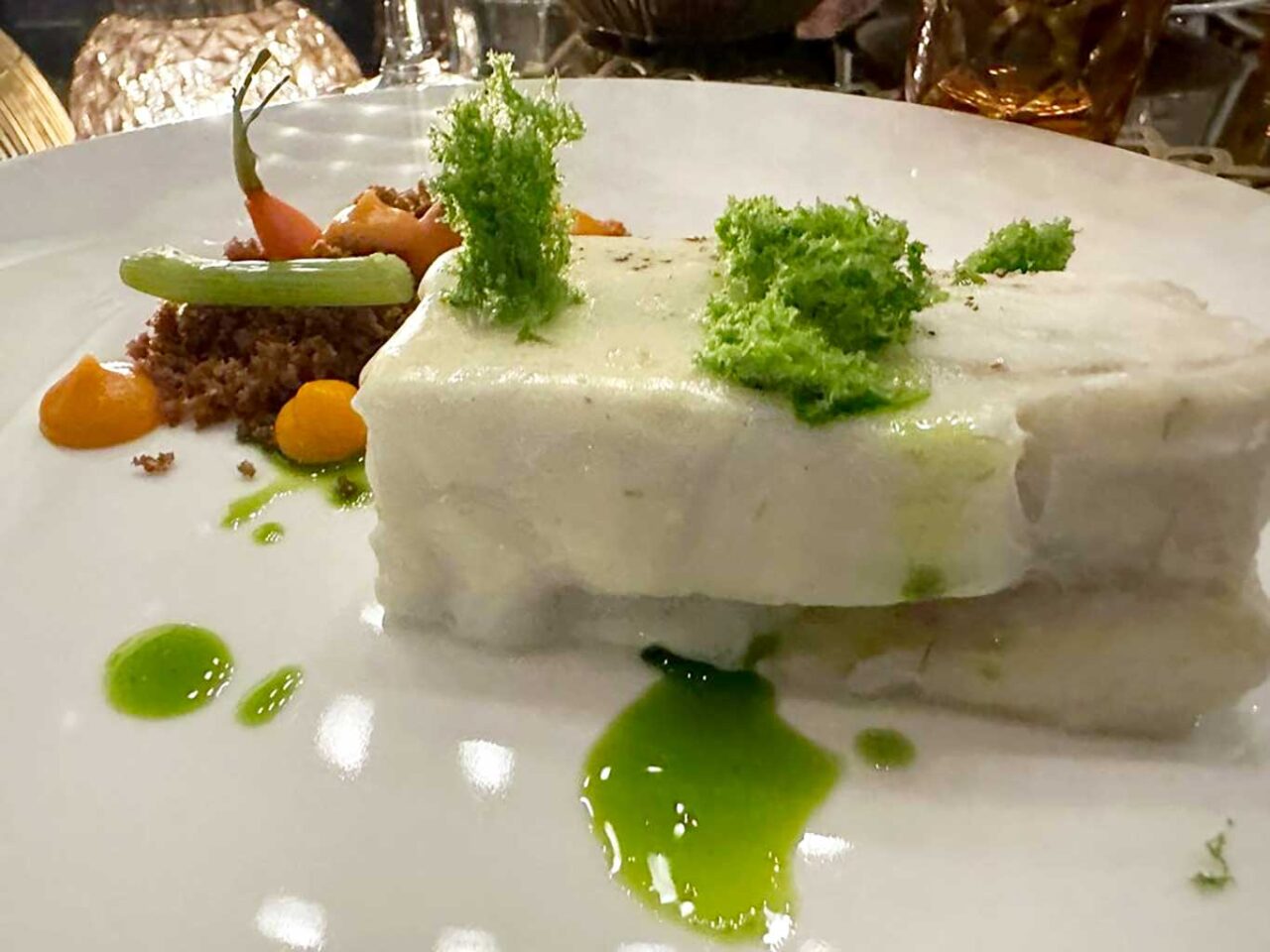 ristorante Sfizio hotel Rosa Grand Milano: Millefoglie di rombo