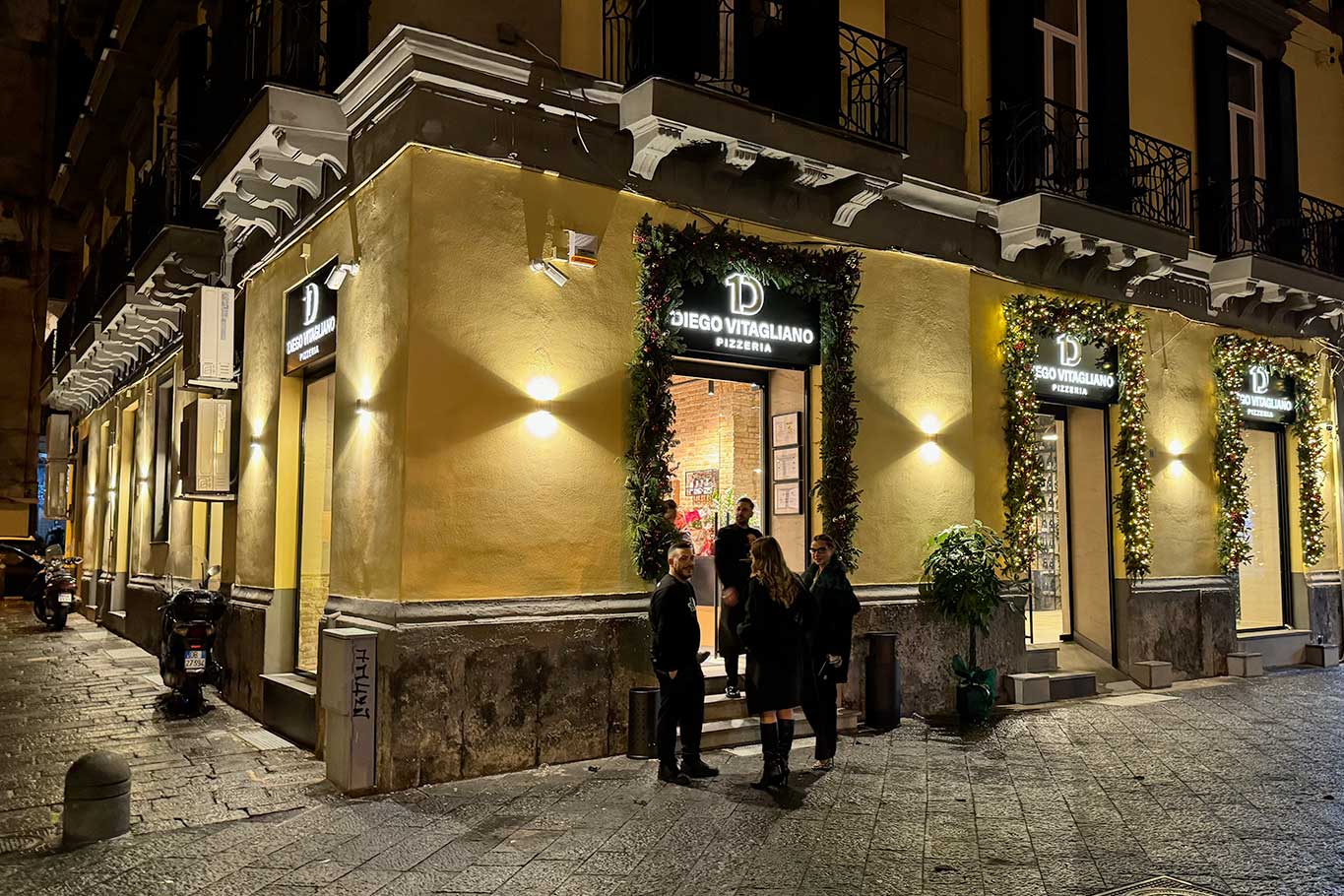 Napoli. Com’è la nuova pizzeria di Diego Vitagliano a Santa Lucia