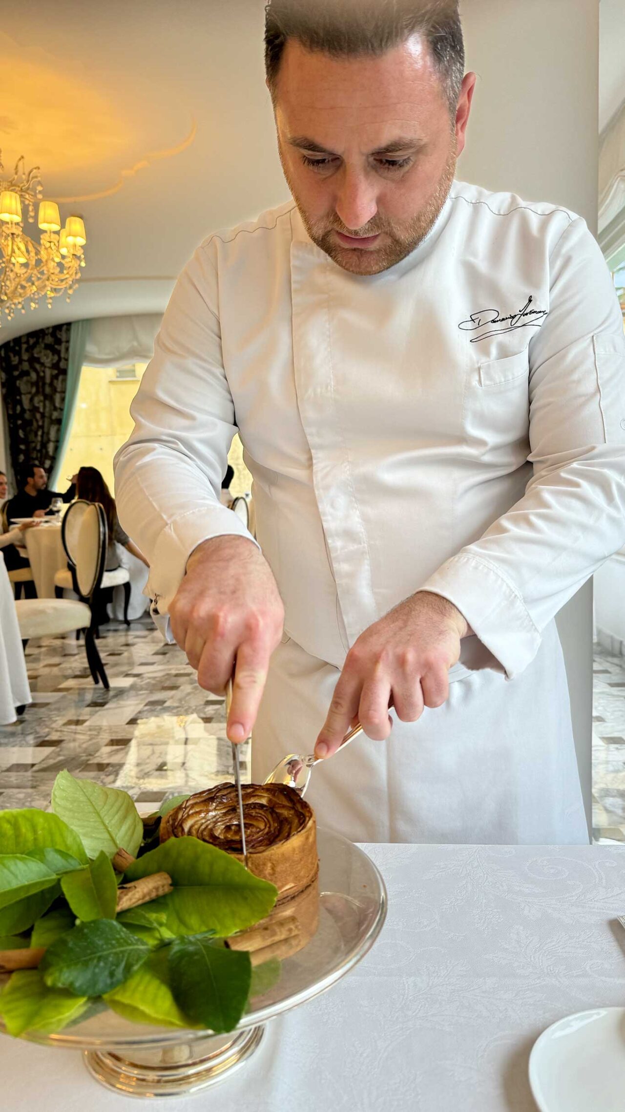 torta alle mele annurche al ristorante Zest Grand Hotel La Favorita a Sorrento 