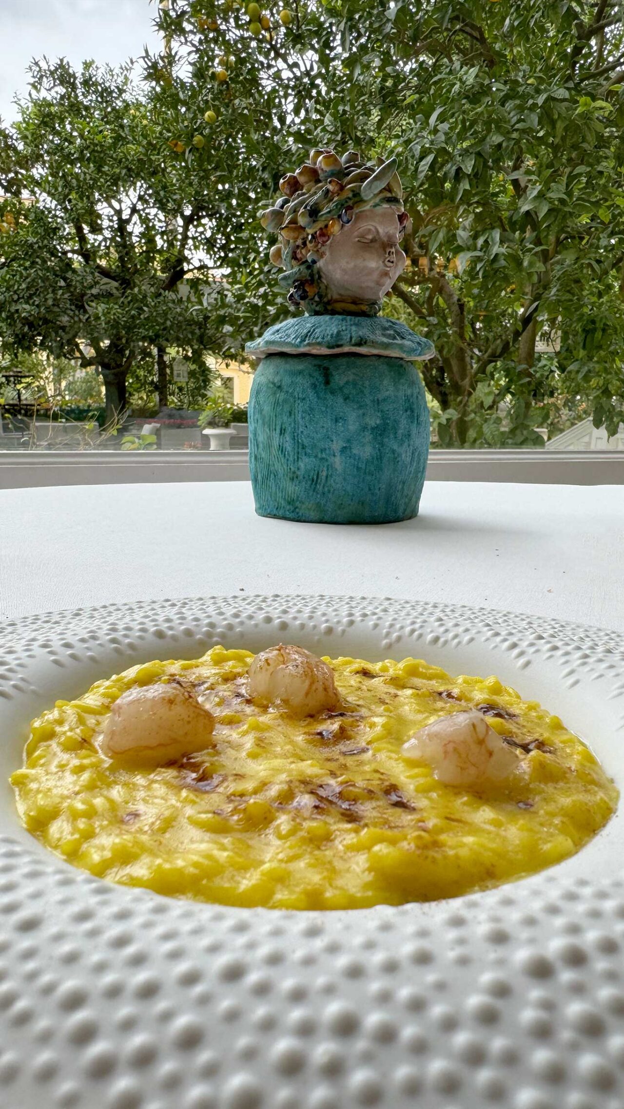 risotto al ristorante Zest Grand Hotel La Favorita a Sorrento 