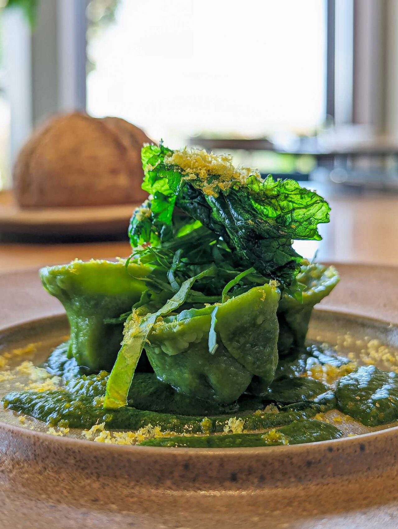 i ravioli con faraona del ristorante Osmosi a Montepulciano