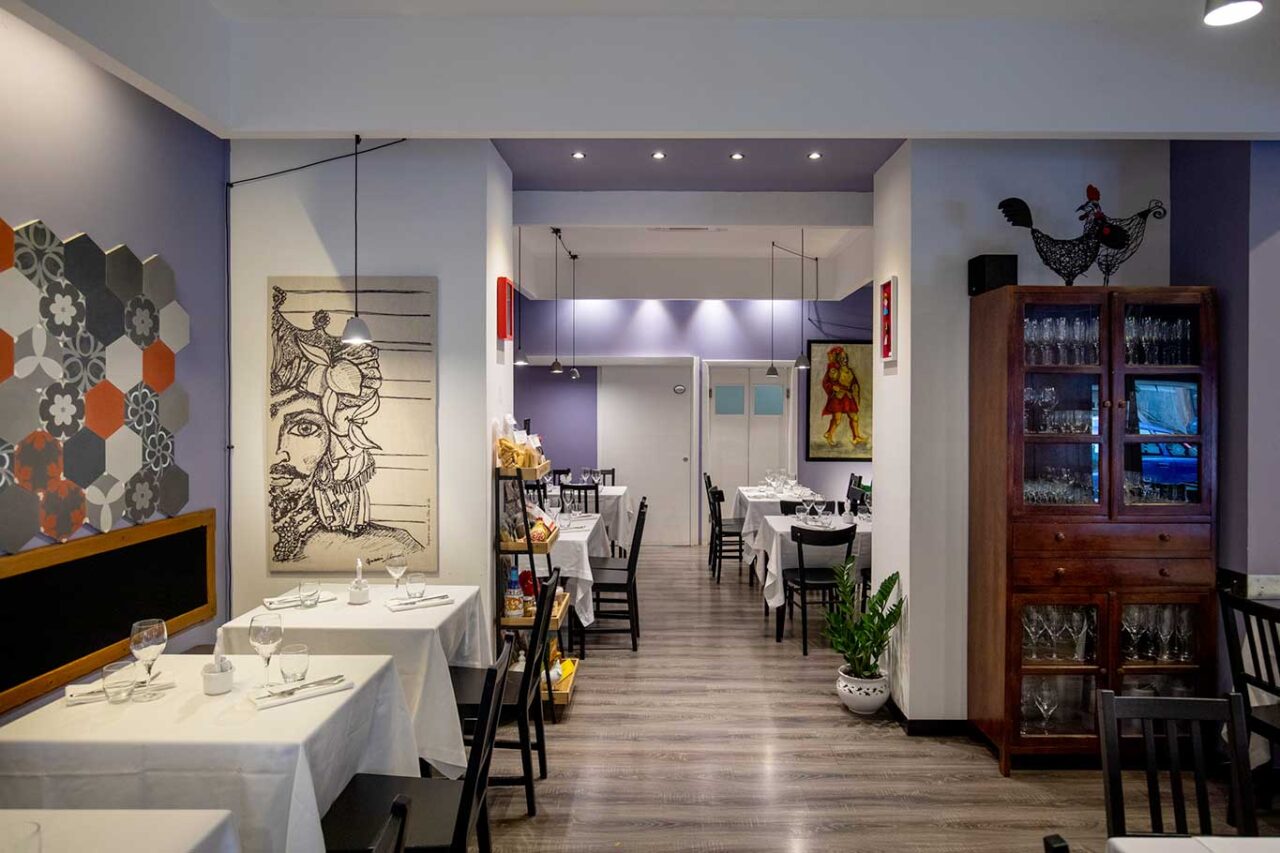 Casa e Putia ristorante a Messina: sala