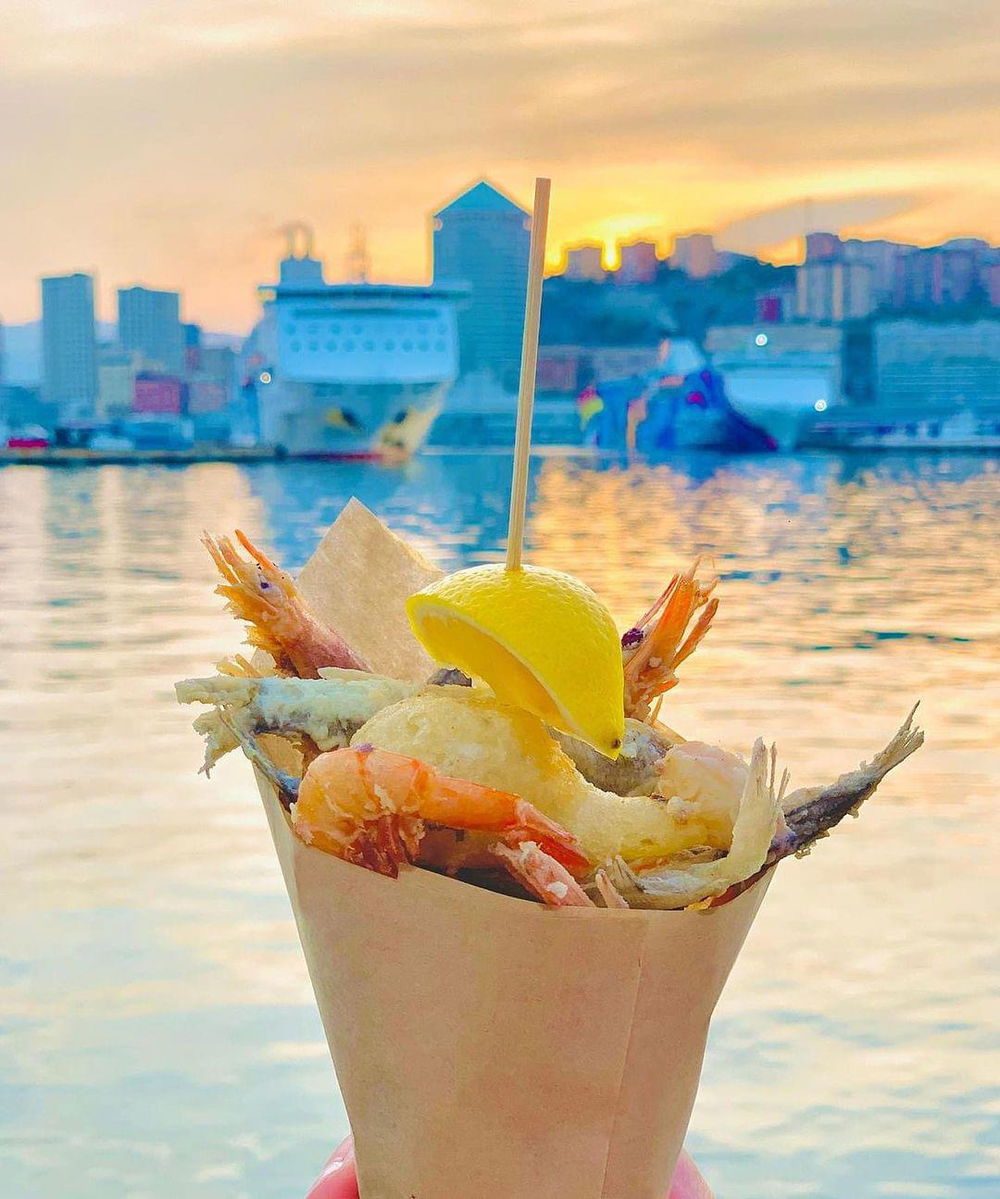 Dove mangiare a Genova spendendo poco Cono fritto