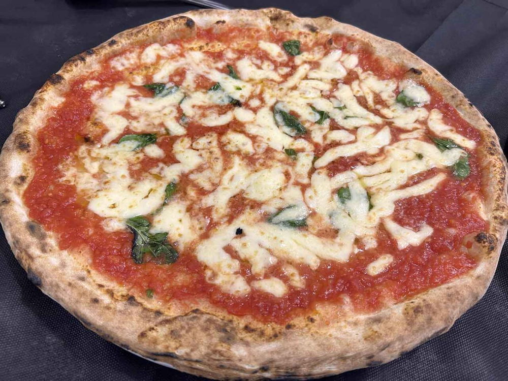 pizza margherita della Pizzeria del Popolo nel Girone F del Campionato della Pizza