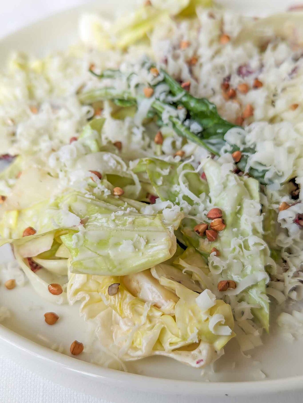 L'insalata invernale del ristorante Erba Brusca a Milano