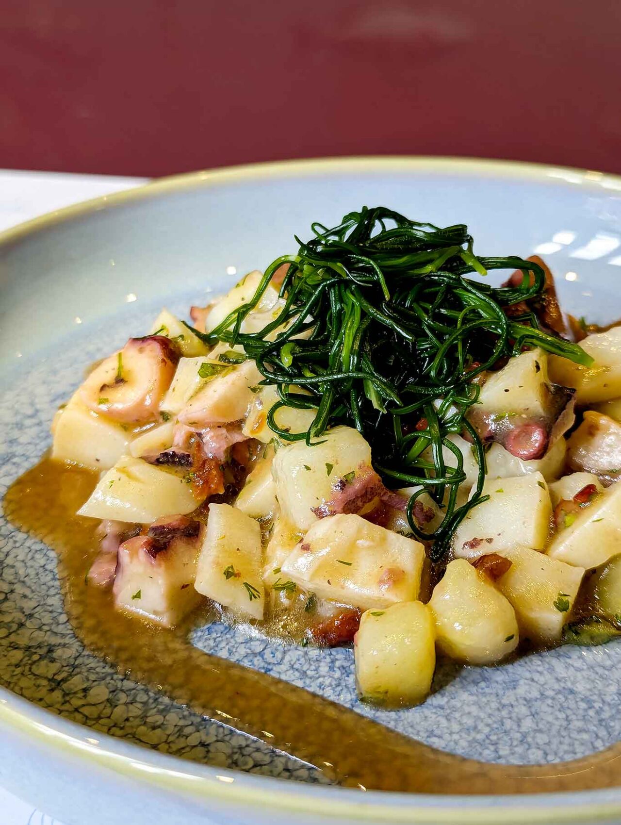 Mare Bistrot a Fiumicino: insalata di mare con polpo e patate