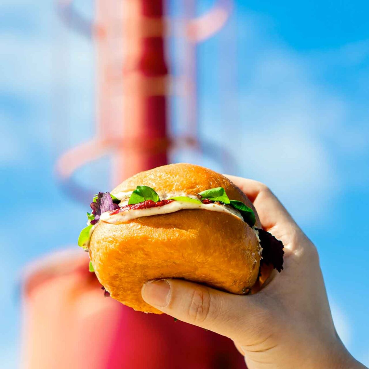 Mare Bistrot a Fiumicino: panino da spiaggia