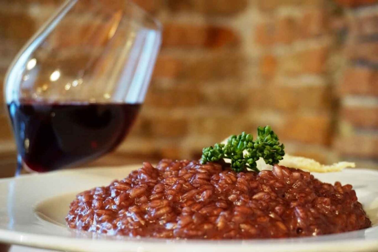 il risotto all'amarone della Risotteria Melotti a Milano