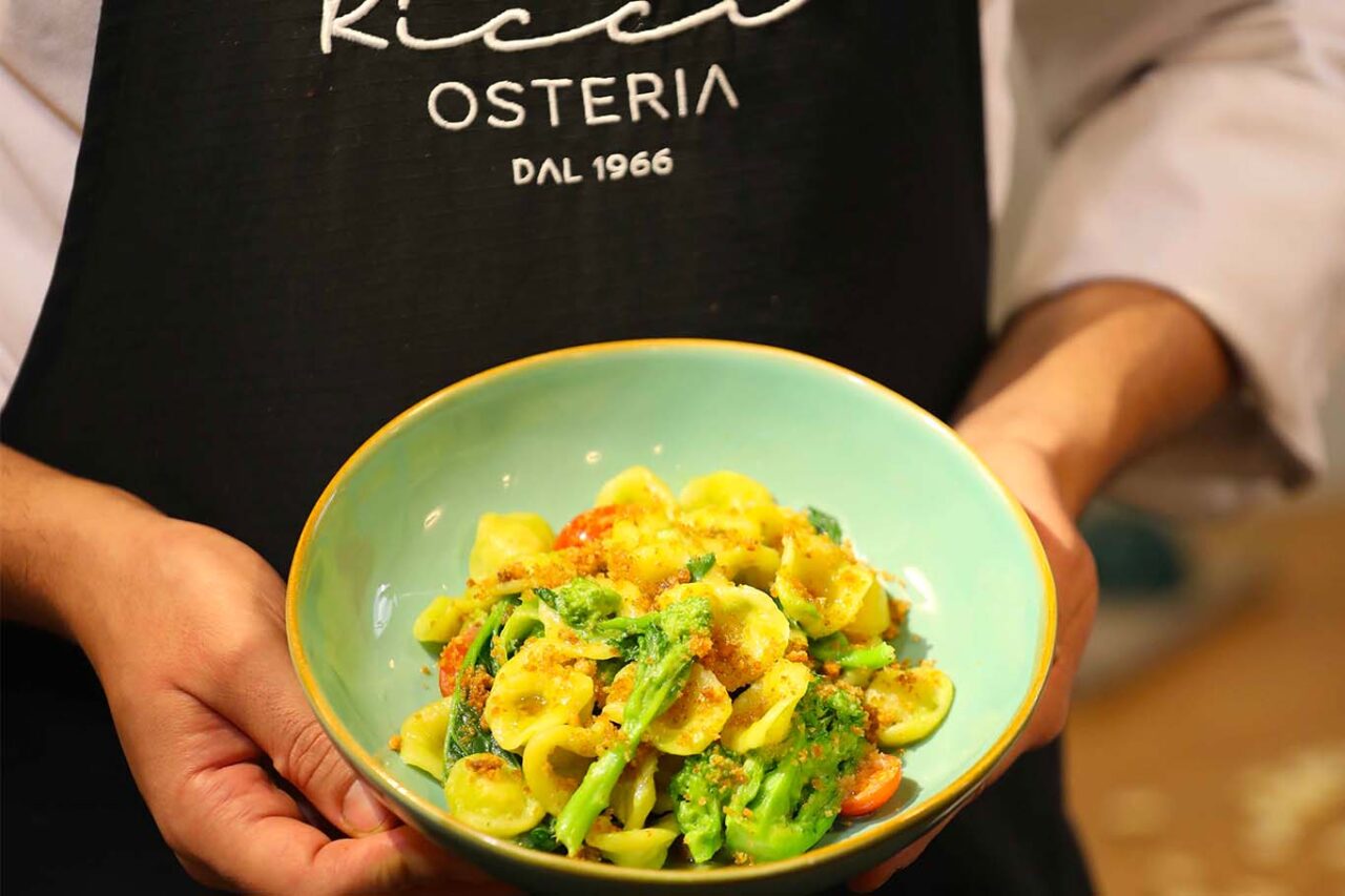 Ristorante pugliese milano osteria ricci orecchiette primi piatti di pasta