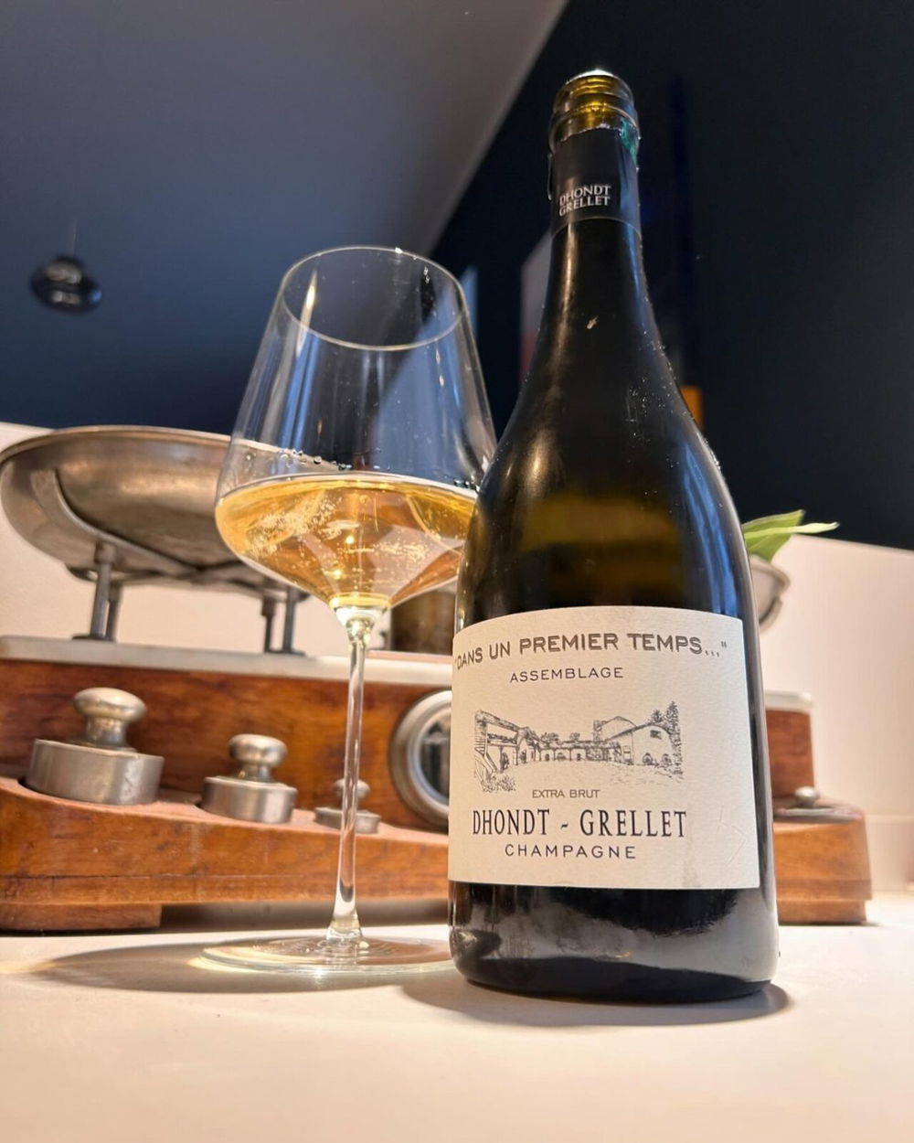 enoteca La Bottiglia Volante a Trieste champagne dhondt grellet