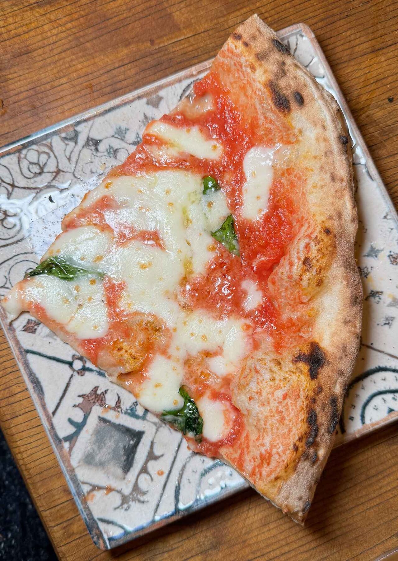 la margherita della pizzeria Die' Gustibus a Baronissi che è arrivata seconda nel Girone H del Campionato della Pizza 2024