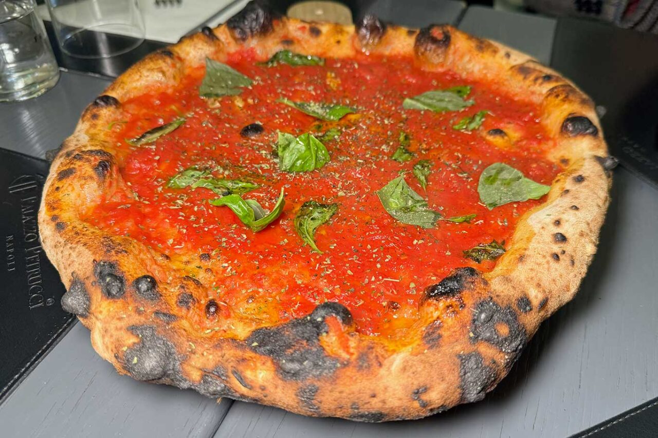 la marinara di Palazzo Petrucci che ha vinto il Girone H del Campionato della Pizza 2024