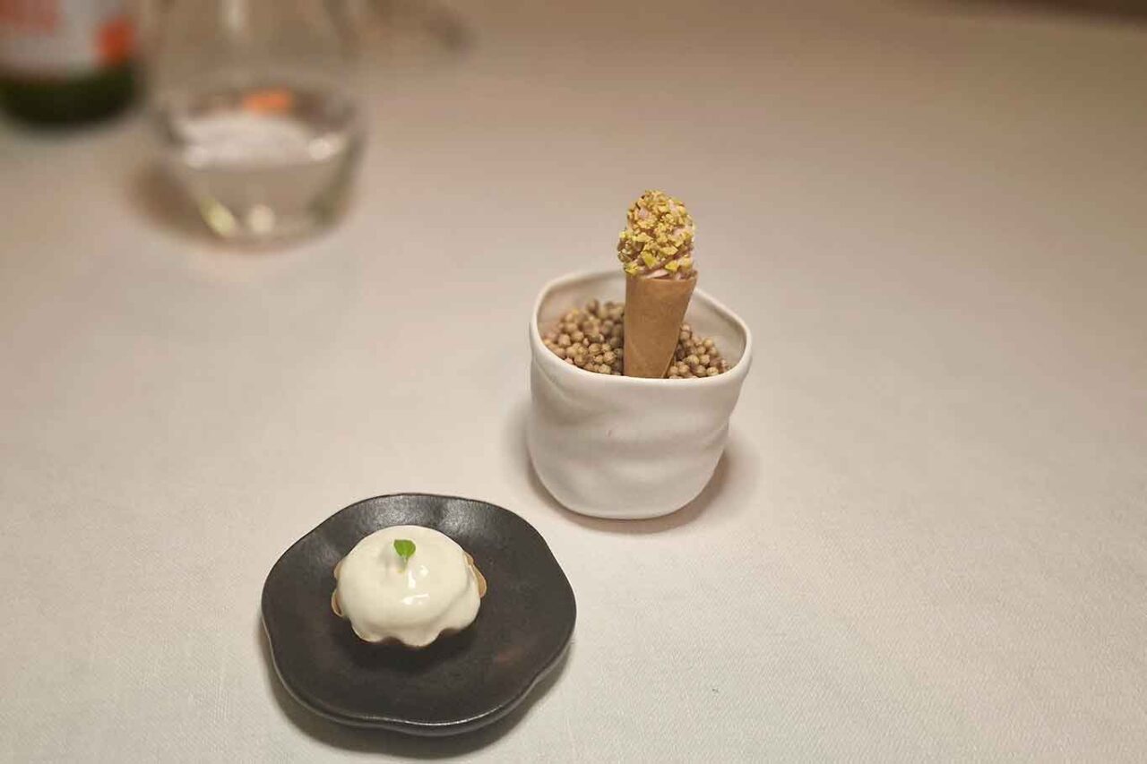 ristorante Luca's dell'hotel La Gemma a Firenze: amuse bouche