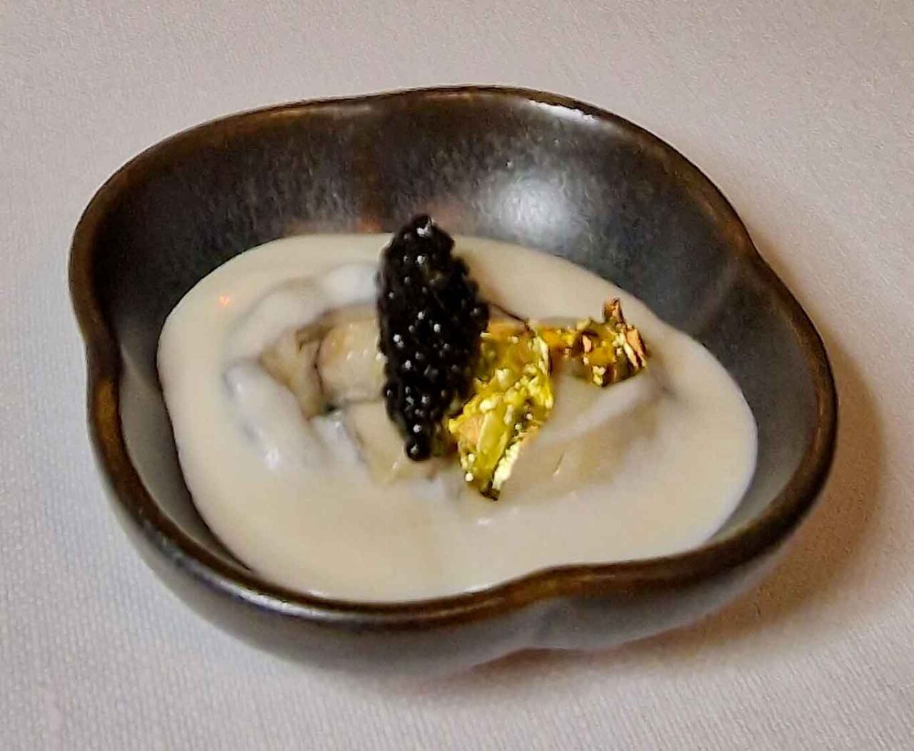 ristorante Luca's dell'hotel La Gemma a Firenze: ostrica e caviale