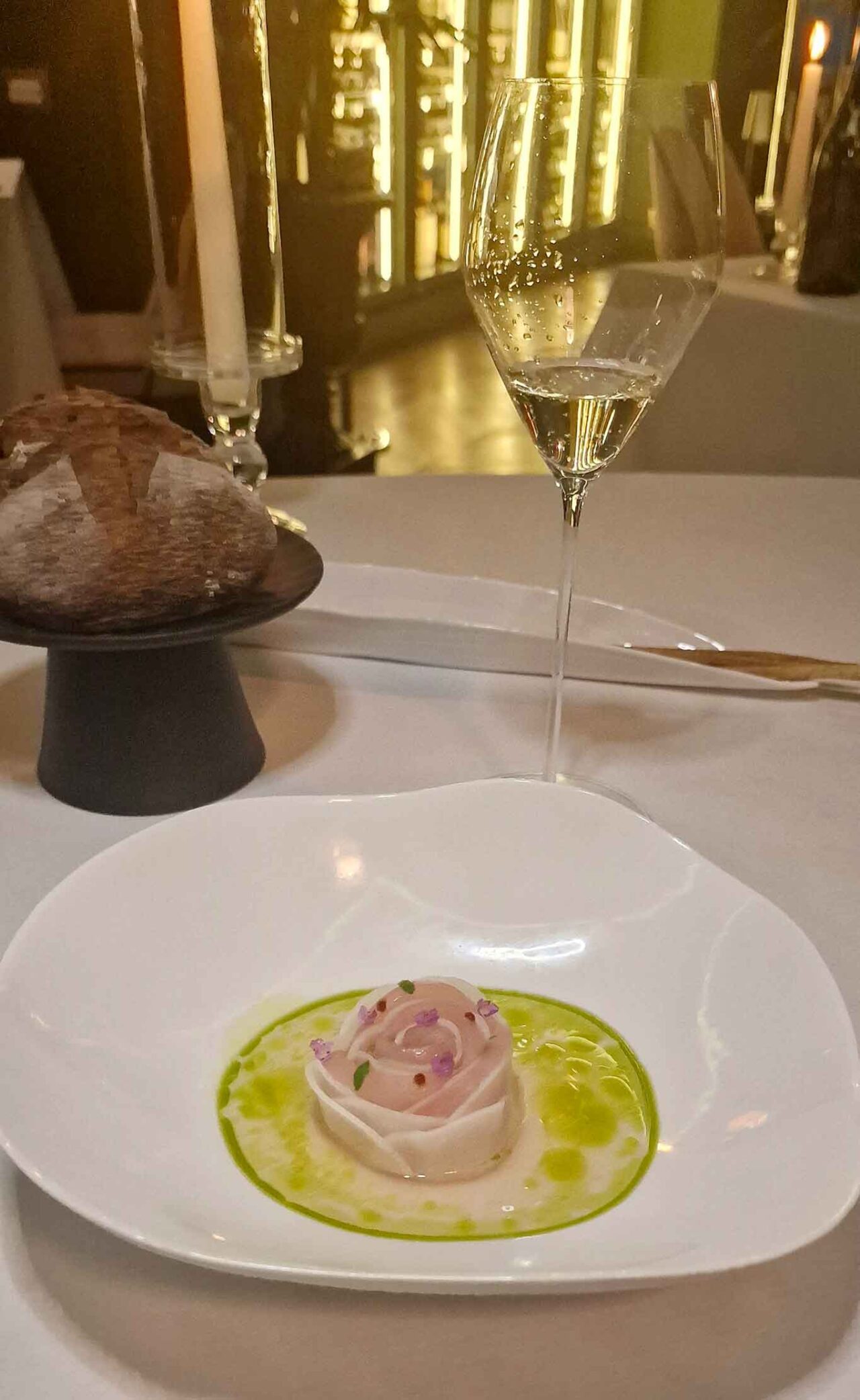 ristorante Luca's dell'hotel La Gemma a Firenze: ricciola