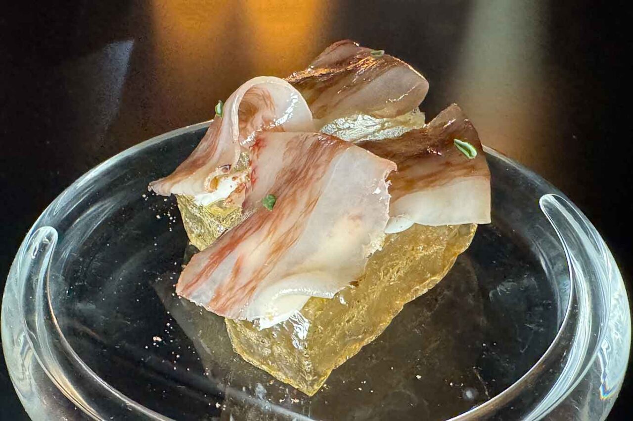 pan de cristal e wagyu al ristorante Piazzetta Milù a Castellammare di Stabia