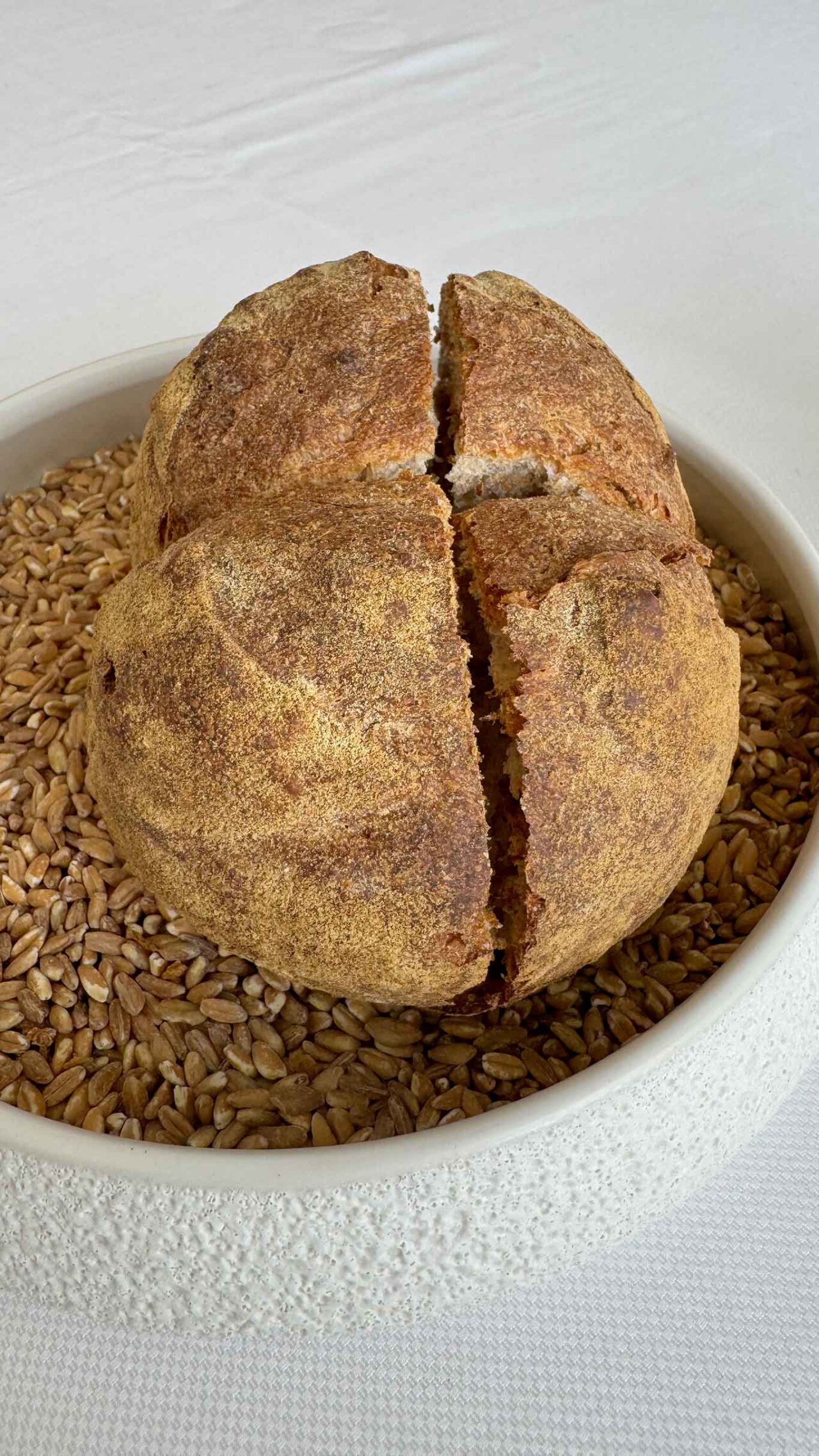 il pane al ristorante Saleblu dell'hotel La Peschiera a Monopoli